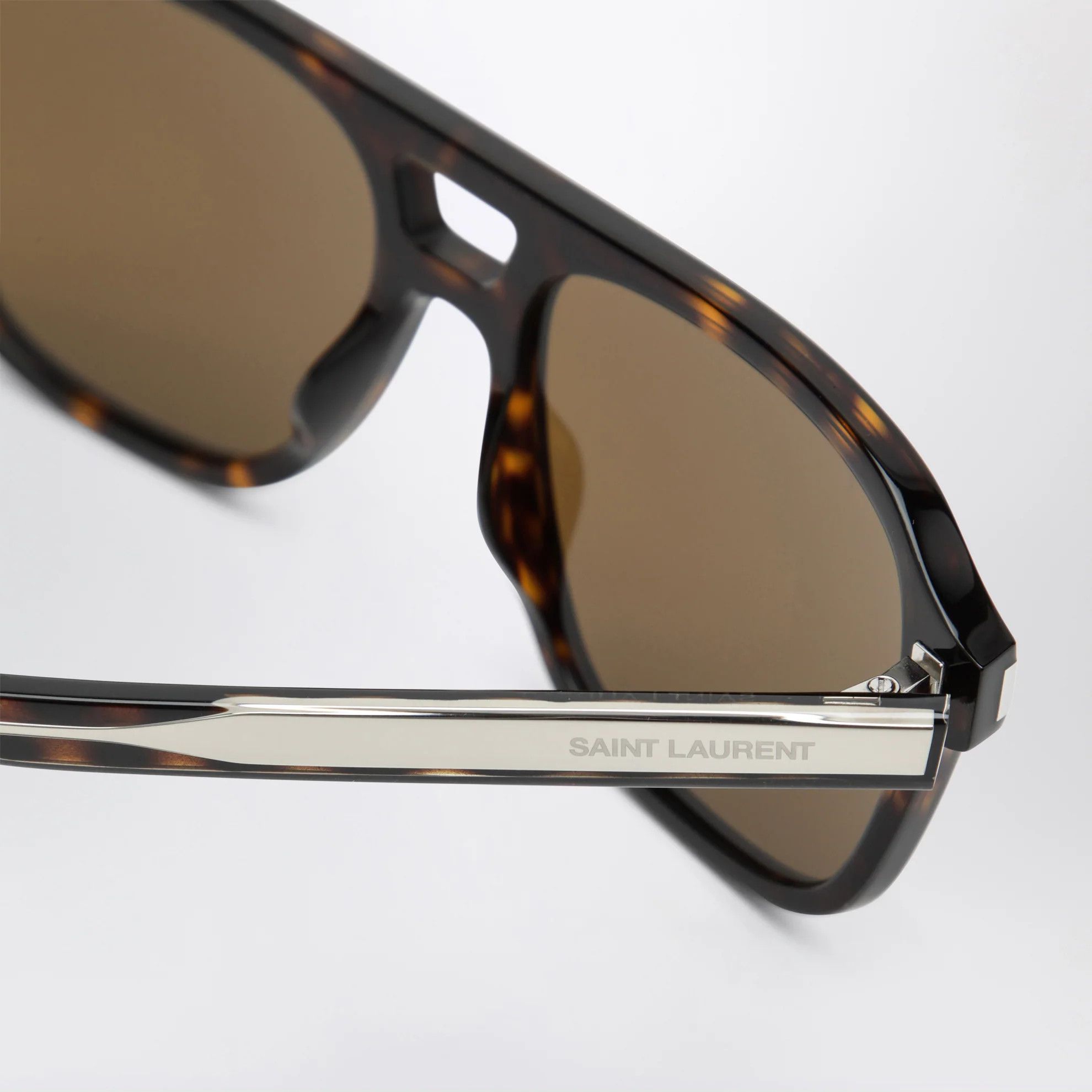 Saint Laurent Paris o1d2blof0526 Size: OS / Aviator Sunglasses in Brown Size ONE SIZE - 3 Thumbnail