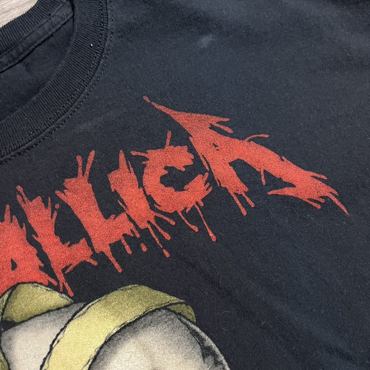 Metallica × Vintage Vintage Metallica Heart Explosive Pushead T-Shirt Size US XL / EU 56 / 4 - 5 Thumbnail