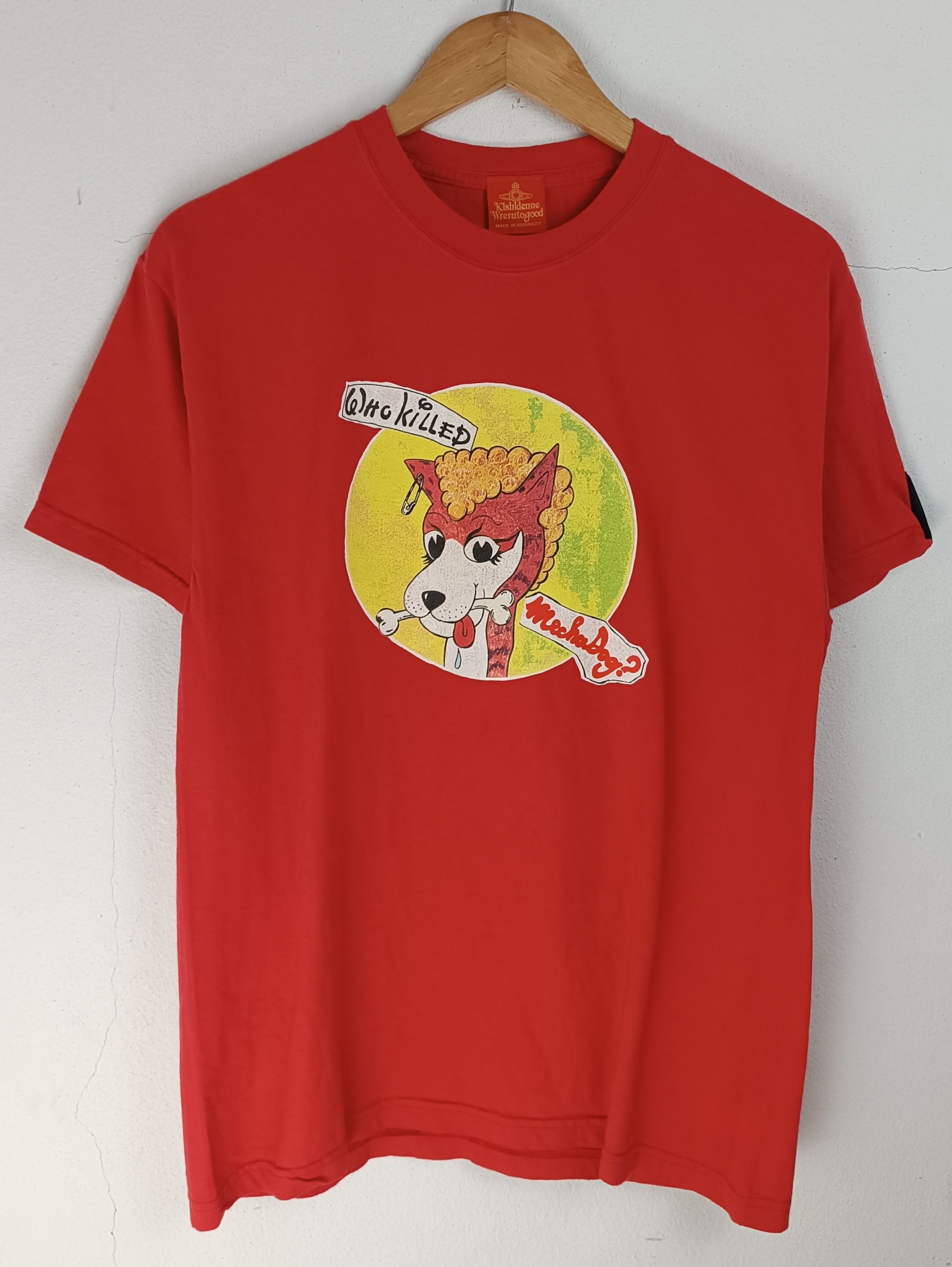 Japanese Brand VINTAGE KISHIDENNE WRERUTOGOOD WHO KILL BAMBI SEX PISTOLS Ts Size US M / EU 48-50 / 2 - 3 Thumbnail