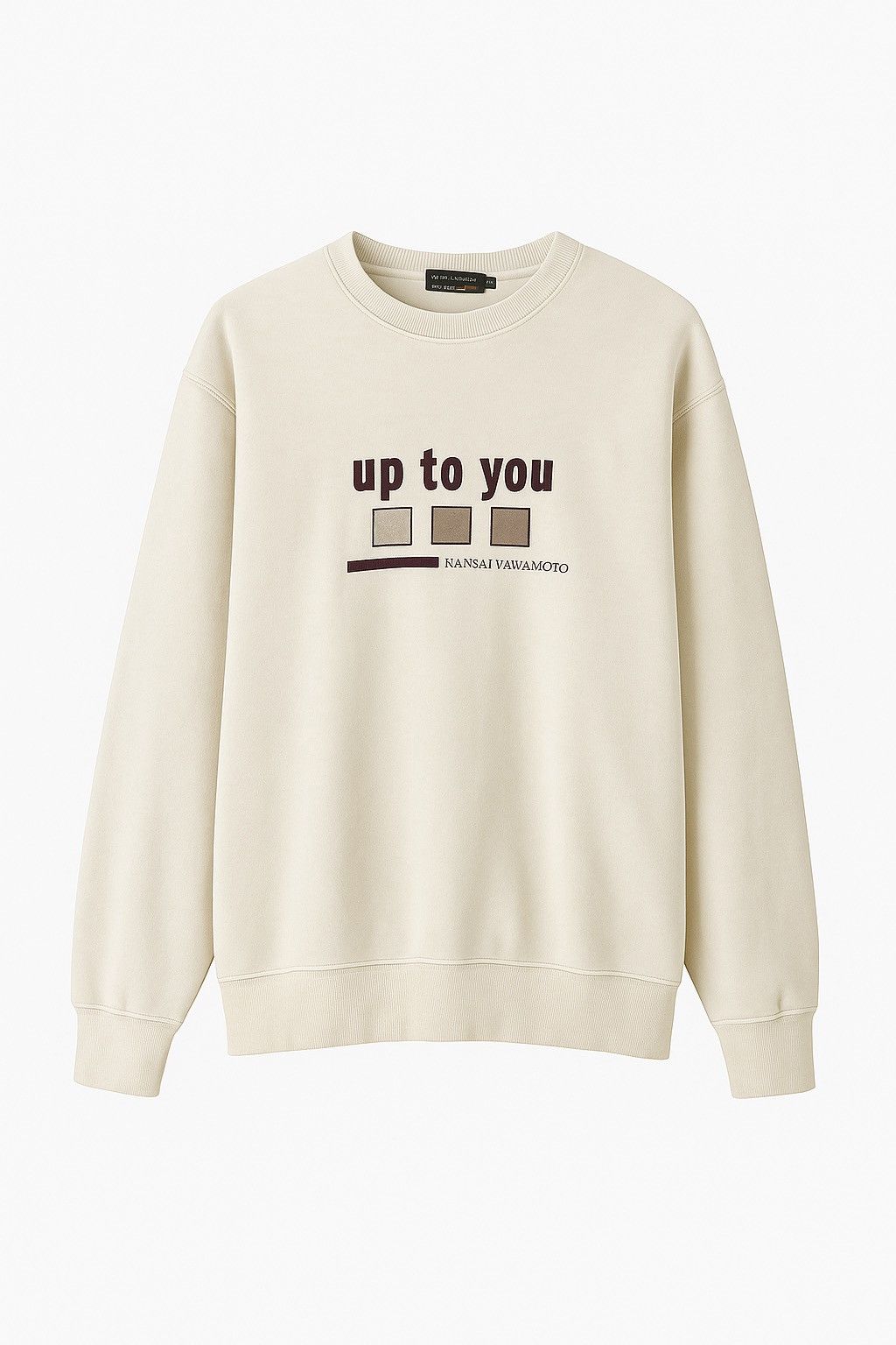 Kansai Yamamoto Vintage Kansai Yamamoto “Up To You” Sweatshirt | 90s Japan Size US XL / EU 56 / 4 - 1 Thumbnail