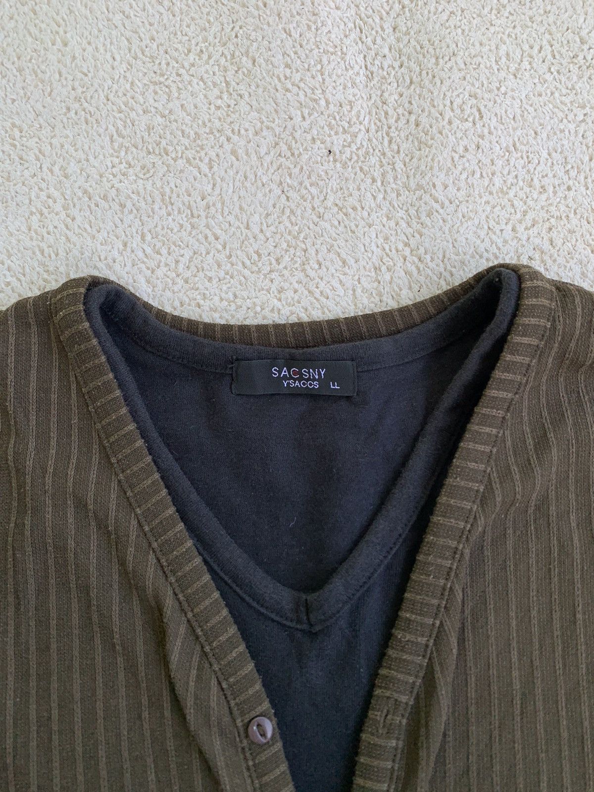If Six Was Nine × Japanese Brand × Le Grande Bleu (L.G.B.) Japanese sacsny y'saccs Double Layer Long sleeve Size US L / EU 52-54 / 3 - 5 Thumbnail