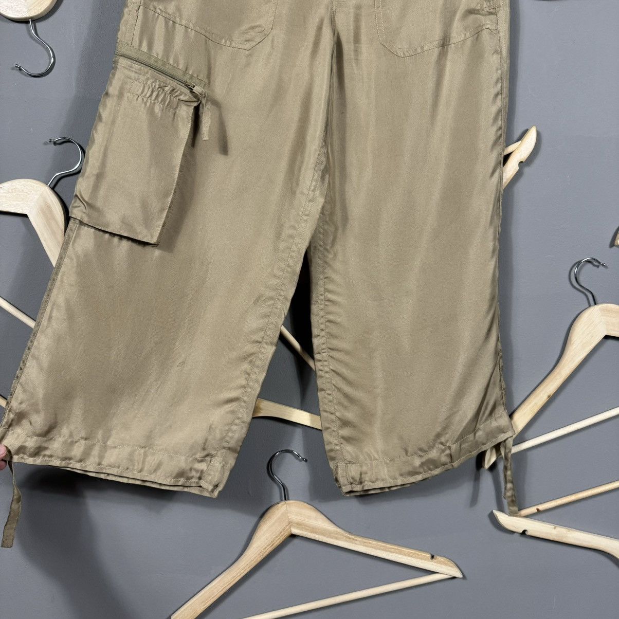 Ralph Lauren Ralph Lauren Purple Label Collection Archive 100% Silk Pants Size 28" / US 6 / IT 42 - 4 Thumbnail