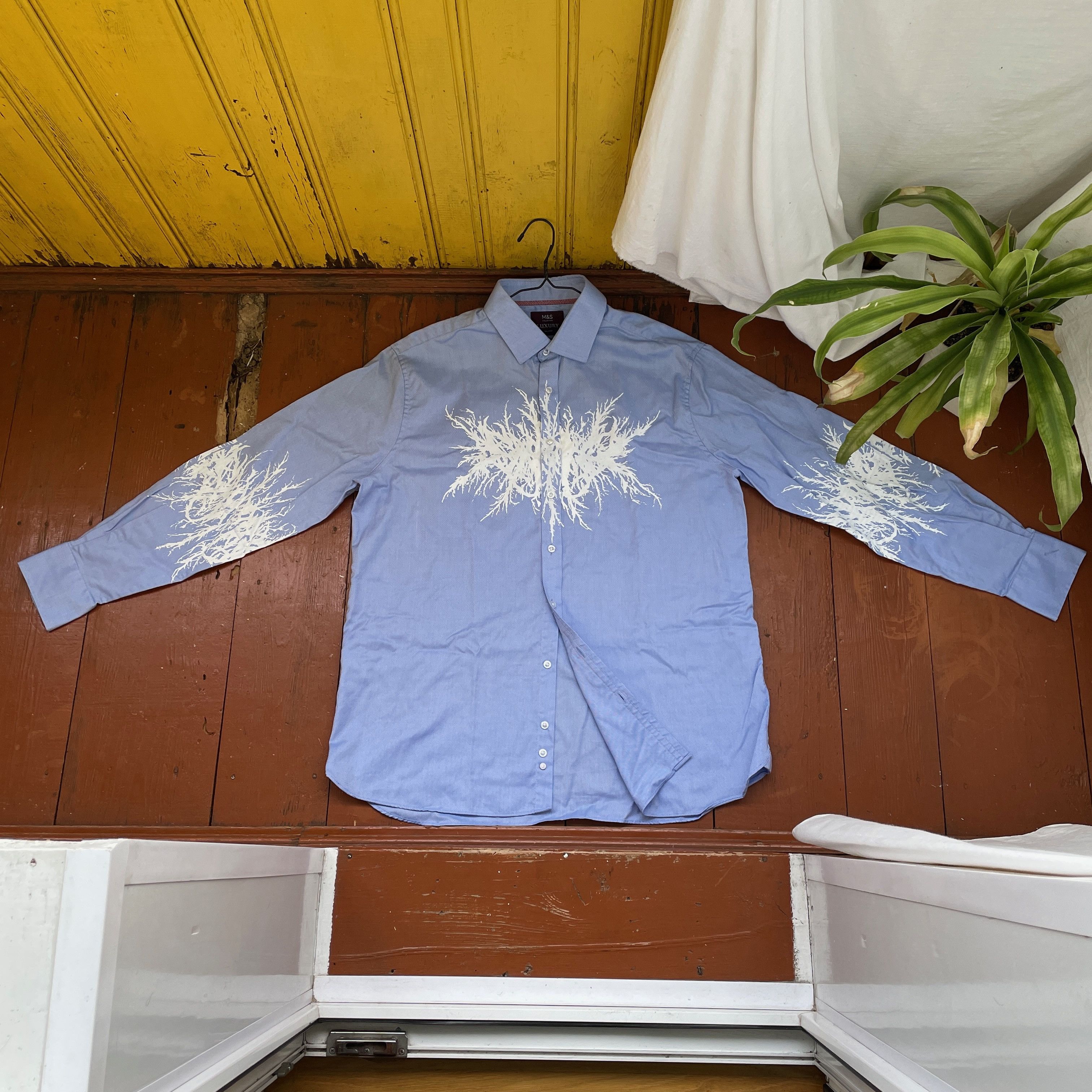 Other Custom shirt grunge opium y2k faded distressed treshed Size US XL / EU 56 / 4 - 3 Thumbnail