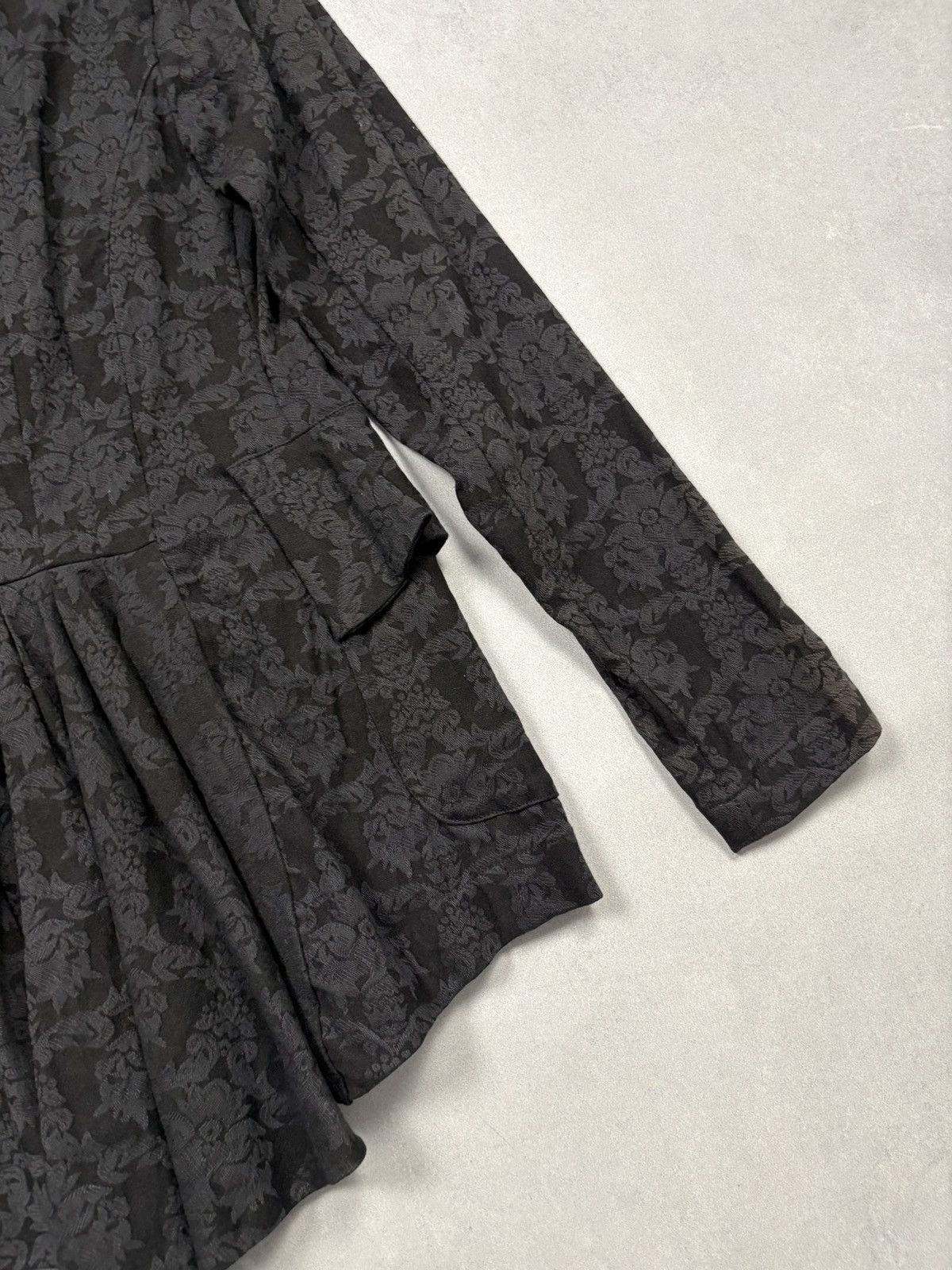 Japanese Brand Working Overtime Giovanna Guglielmi Floral Jacquard Jacket Size S / US 4 / IT 40 - 18 Thumbnail