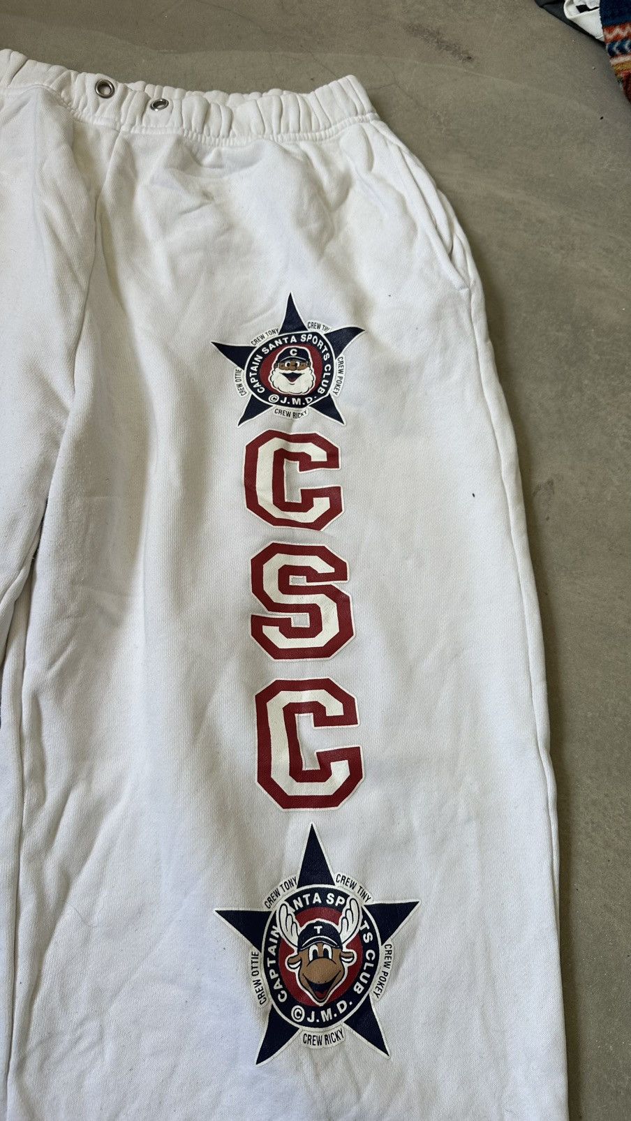 Vintage VINTAGE CAPTAIN SANTA SWEATPANT Size US 32 / EU 48 - 4 Thumbnail