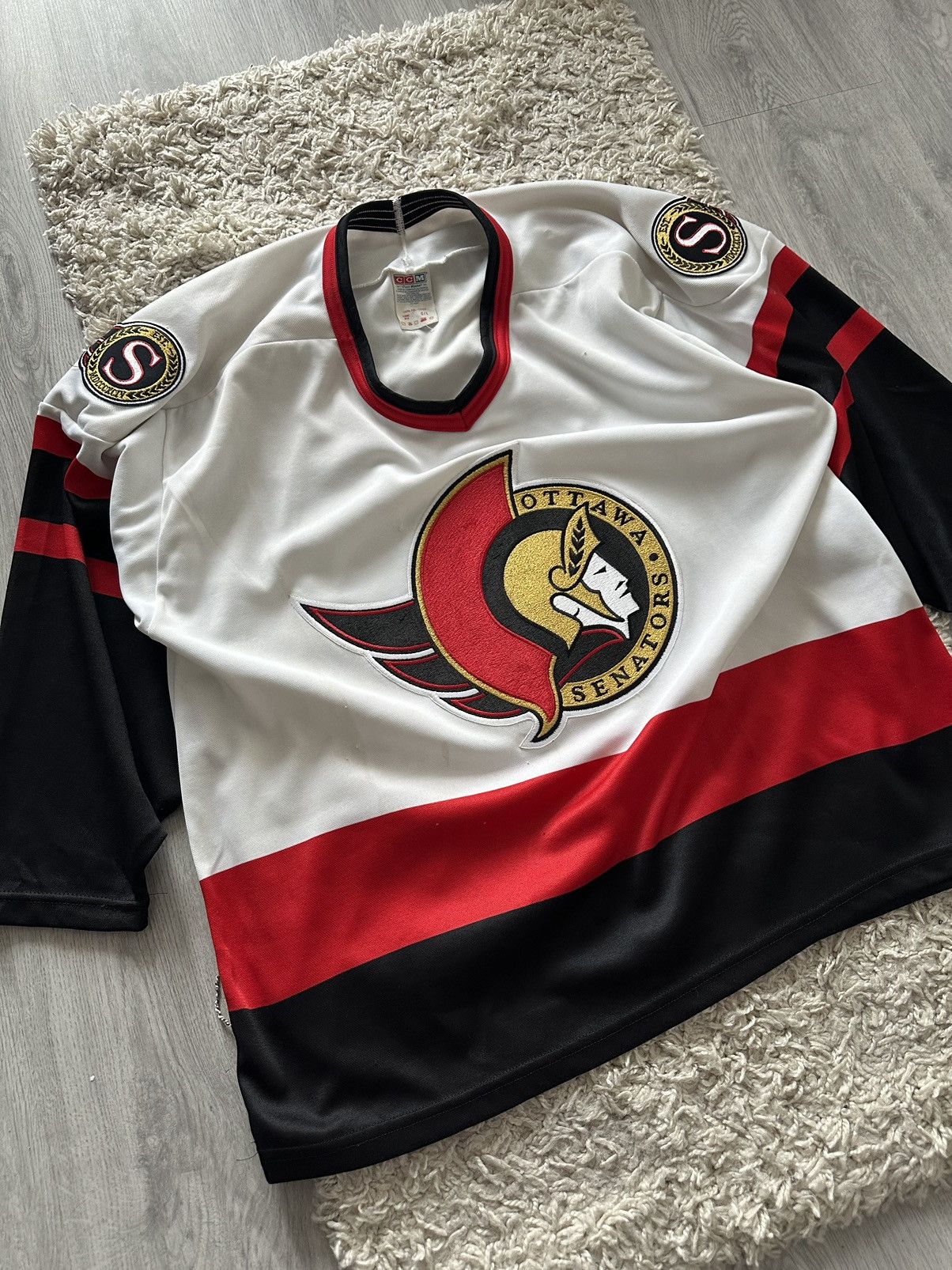 Ccm CCM Ottawa Senators NHL Hockey Jersey Size US L / EU 52-54 / 3 - 2 Thumbnail