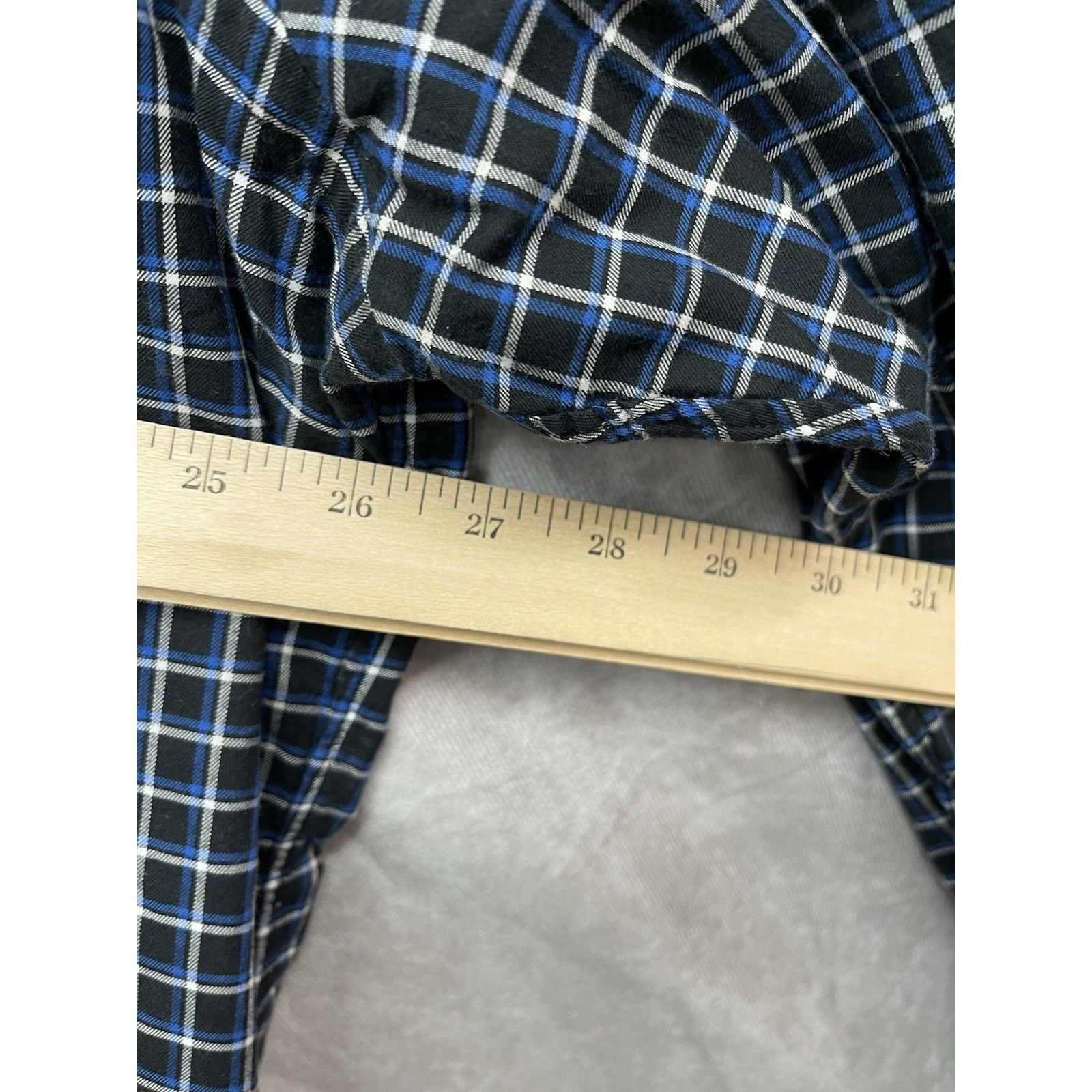 Lauren Ralph Lauren RALPH LAUREN XXL Classic Fit Blue Plaid Button Up Shirt Size US XXL / EU 58 / 5 - 9 Thumbnail