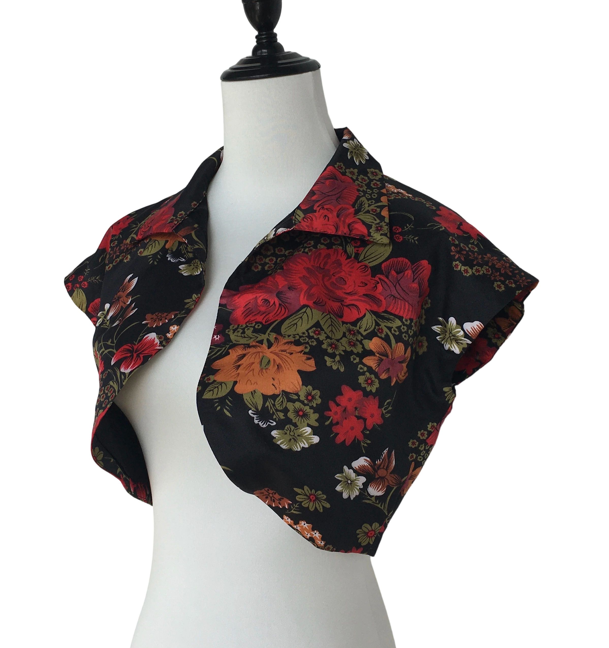 Other Chinese style shawl for women black Size ONE SIZE - 2 Thumbnail