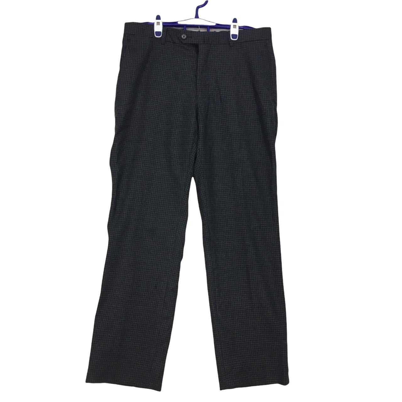 Beams Plus Vtg BEAMS HEART Quality Clothes Long Pants Plaid Trousers Size US 31 - 1 Thumbnail
