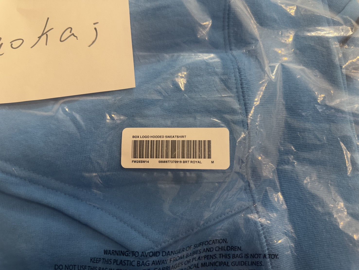 Supreme Supreme Box Logo Hoodie Sweatshirt Cyan Size US M / EU 48-50 / 2 - 4 Thumbnail