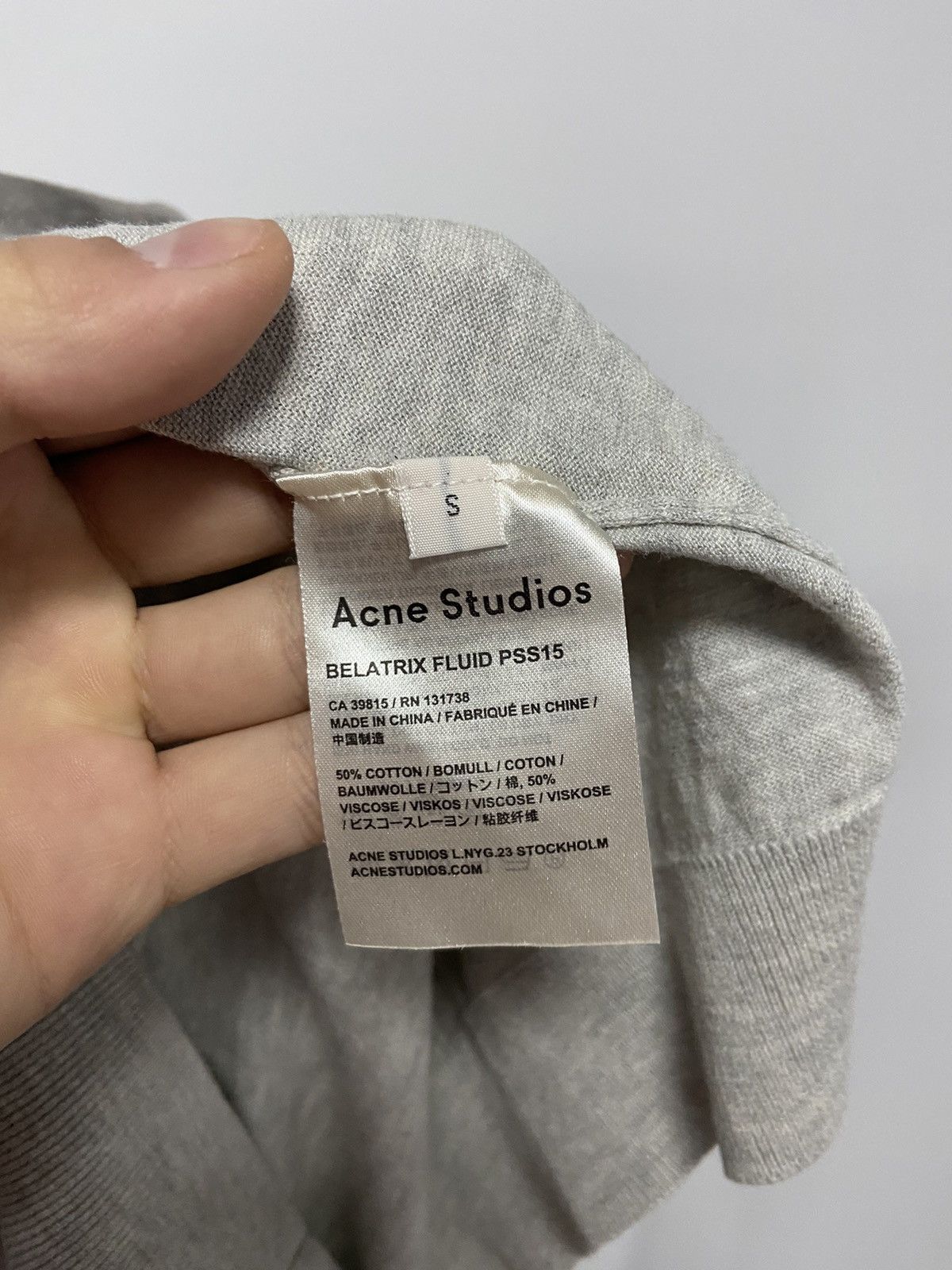 Acne Studios × Vintage Acne studios sweater wool vintage luxury Size US XL / EU 56 / 4 - 5 Thumbnail
