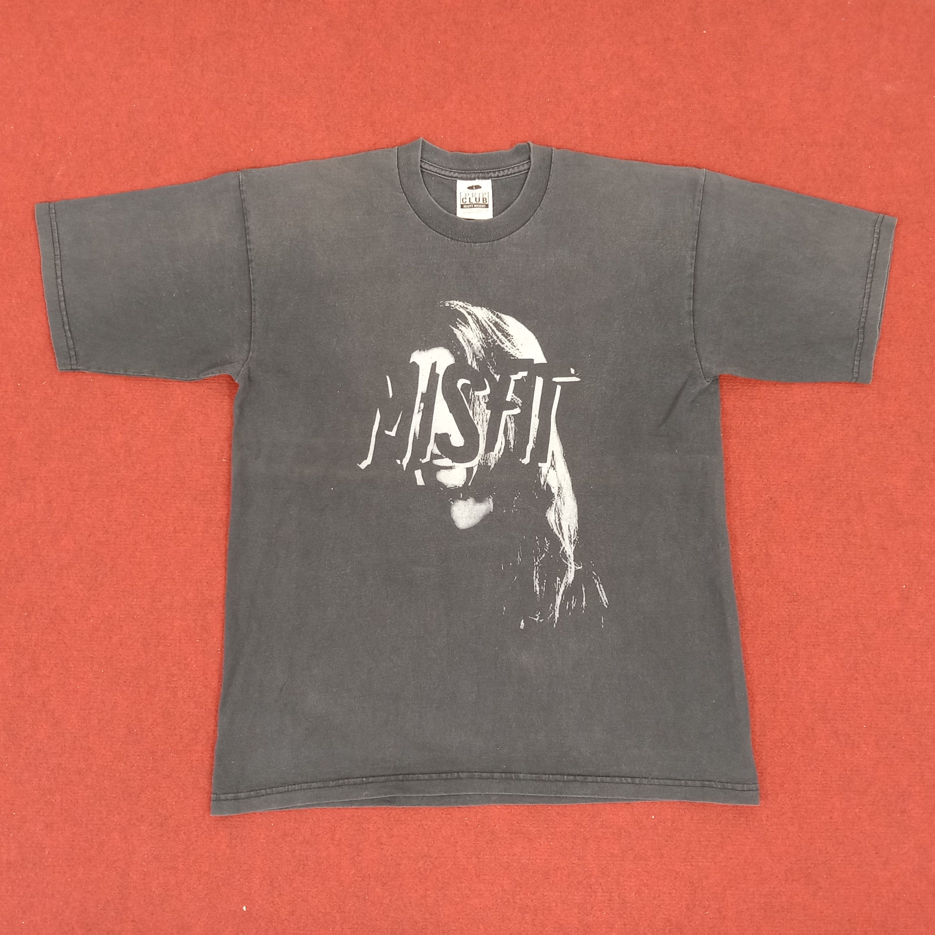 Band Tees × Vintage Misfit Punk Rock Band Center Design Tshirt Size US L / EU 52-54 / 3 - 1 Thumbnail