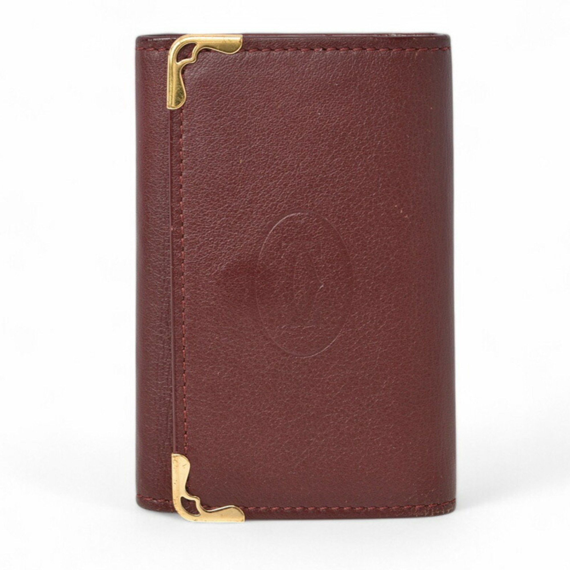 Cartier Cartier Key Case Holder 6-Row Must de Bordeaux Size ONE SIZE - 1 Thumbnail