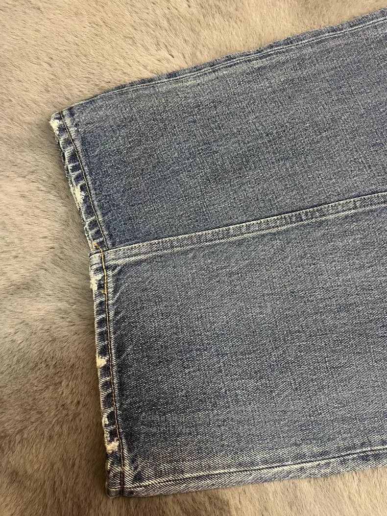 Celine CELINE Turnip Washed Blue Denim Jeans with Gold Chain Size US 26 / EU 42 - 7 Thumbnail