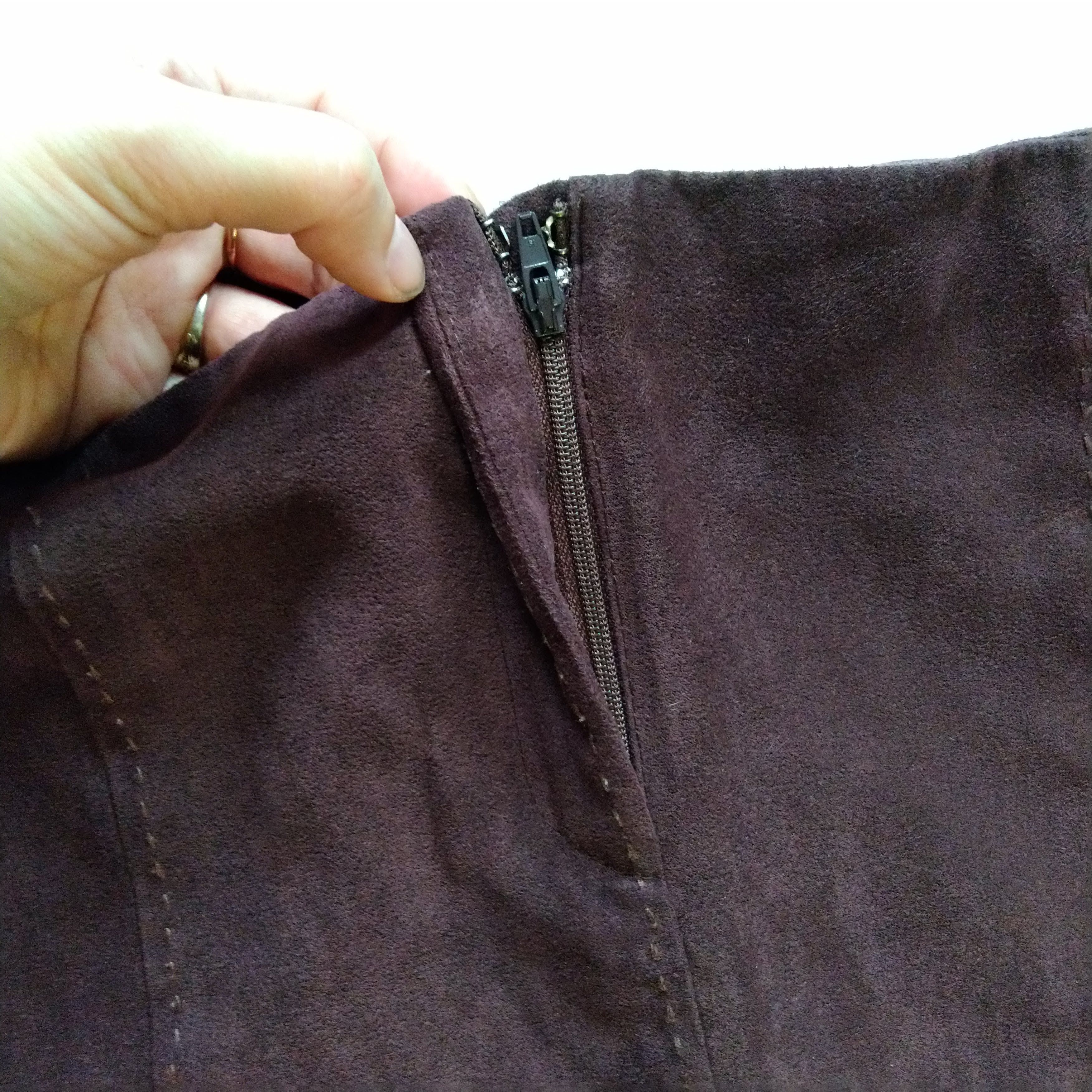 Vintage Long Skirt A-Line Casual Missing Size Label Waist Aprox 32" Size 32" / US 10 / IT 46 - 4 Thumbnail