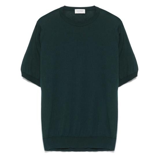 John Smedley JOHN SMEDLEY Men T-Shirts KEMPTON REINF GREEN Size US S / EU 44-46 / 1 - 1 Thumbnail