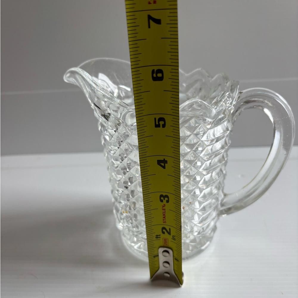 Designer Vintage Press Glass Pitcher Size ONE SIZE - 3 Thumbnail