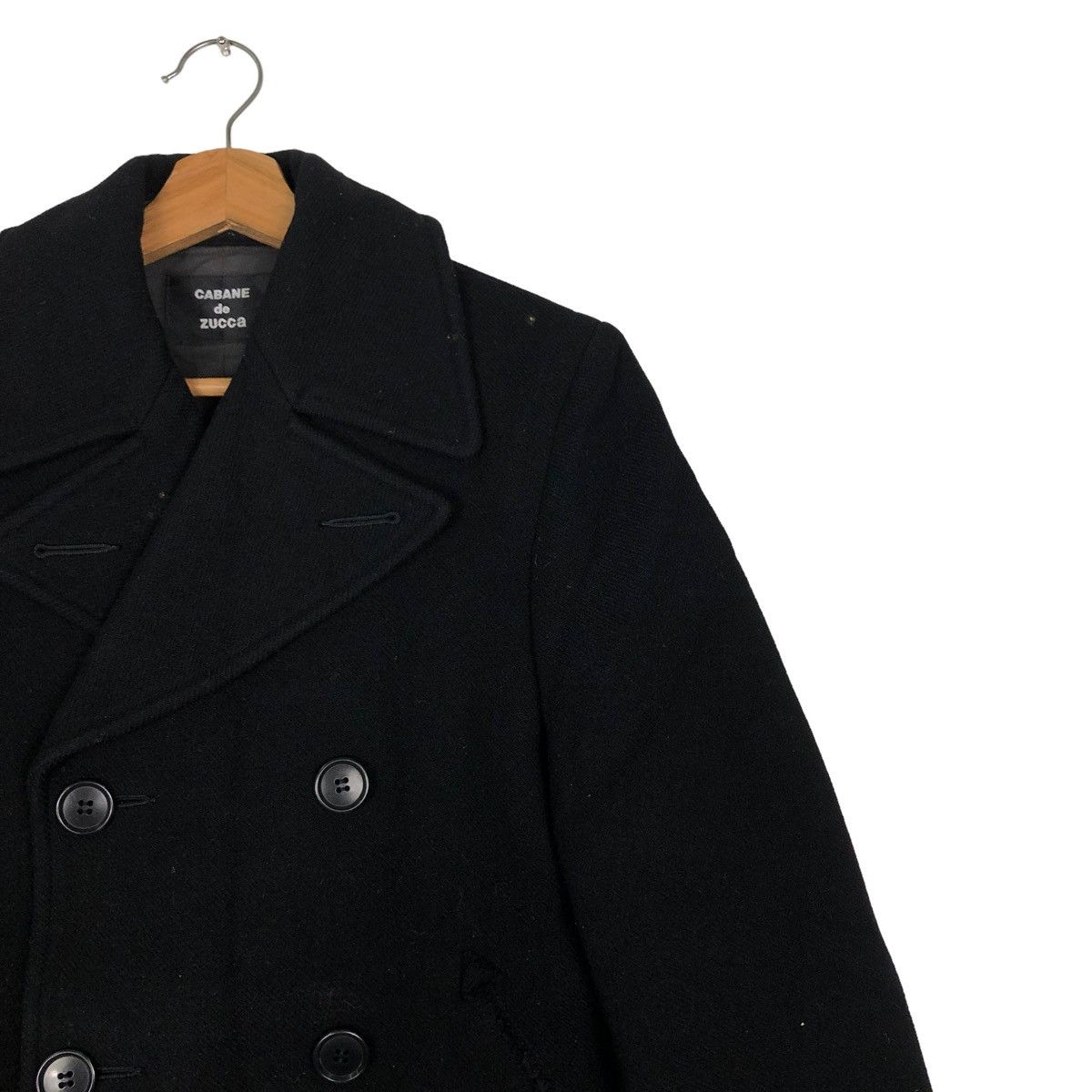 Issey Miyake 🔥Vtg Wool Double Breast Biker Issey Miyake Cabane De Zucca Size US S / EU 44-46 / 1 - 6 Thumbnail