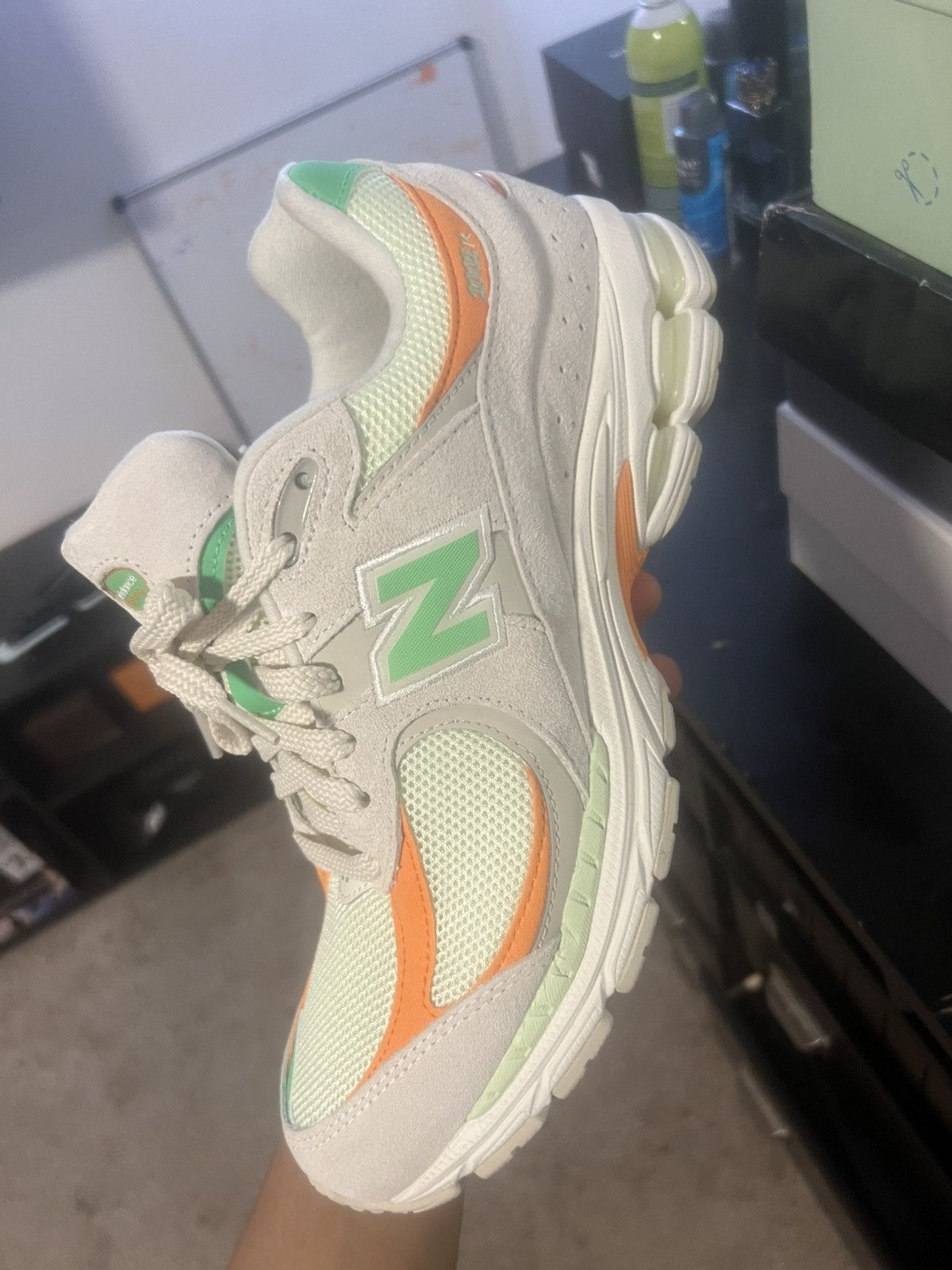 New Balance New balance 2002r linen green apple Size US 10.5 / EU 43-44 - 3 Thumbnail