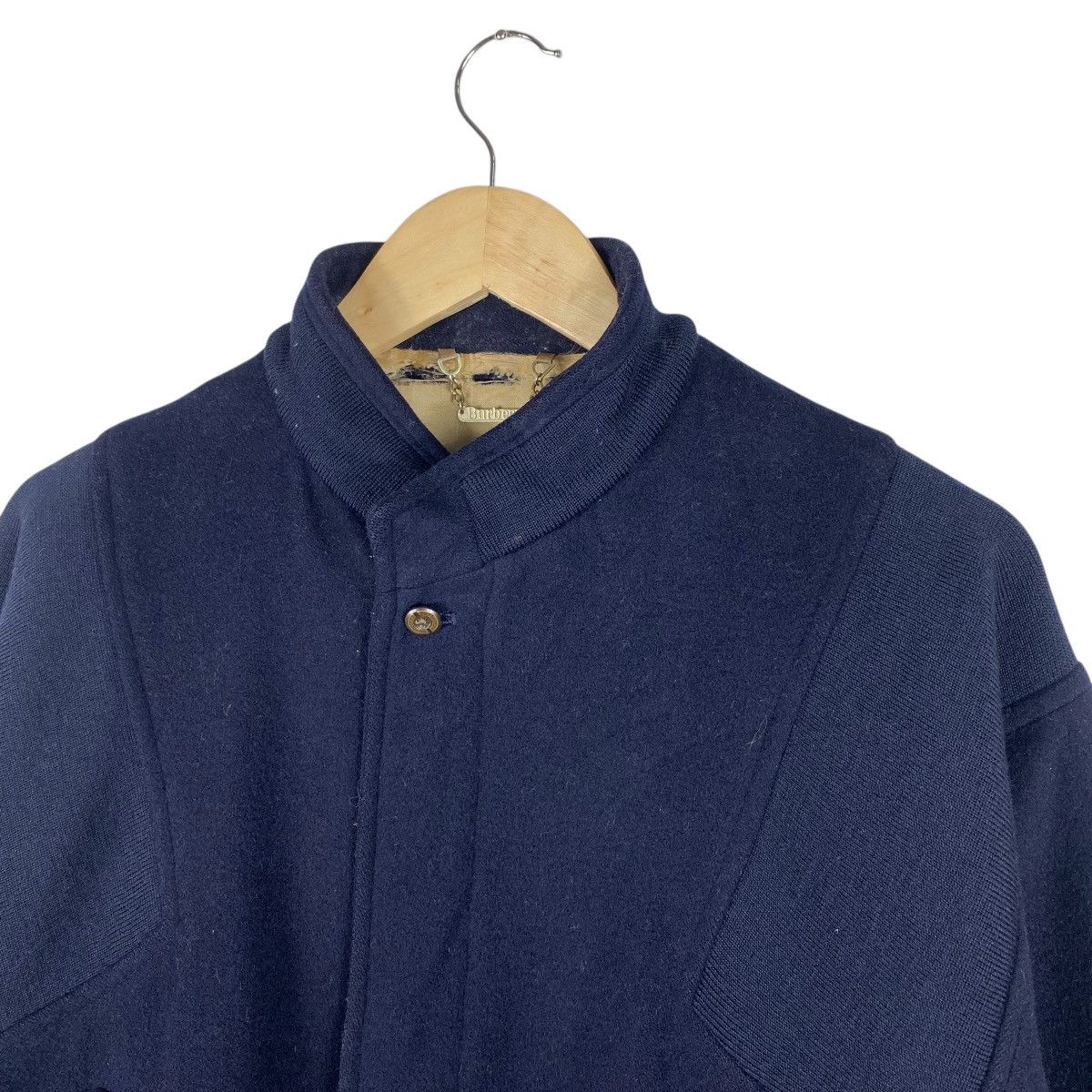 Burberry Prorsum 💥 90s BURBERRYS WOOL BOMBER JACKET Size US S / EU 44-46 / 1 - 6 Thumbnail