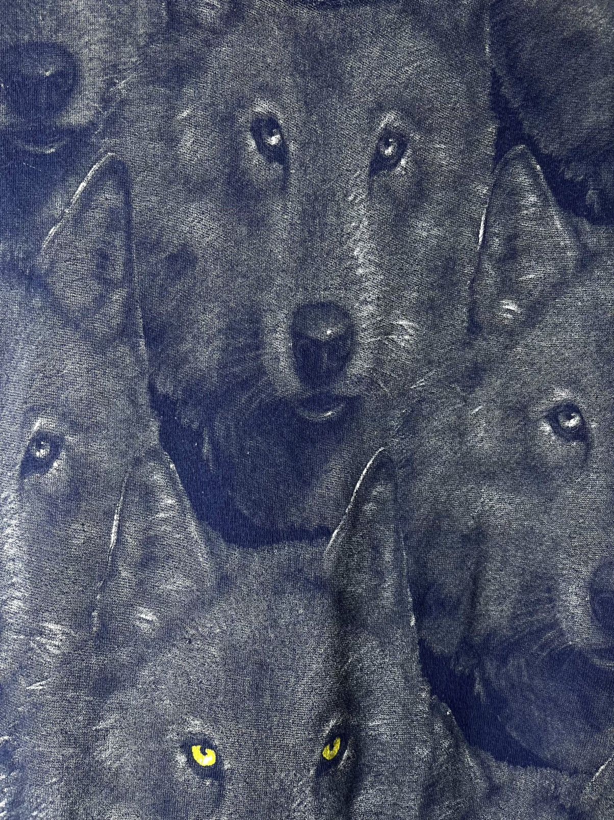 Vintage 1990’s Vintage Wolf All Over Print T Shirt USA Made Supreme Size US M / EU 48-50 / 2 - 3 Thumbnail