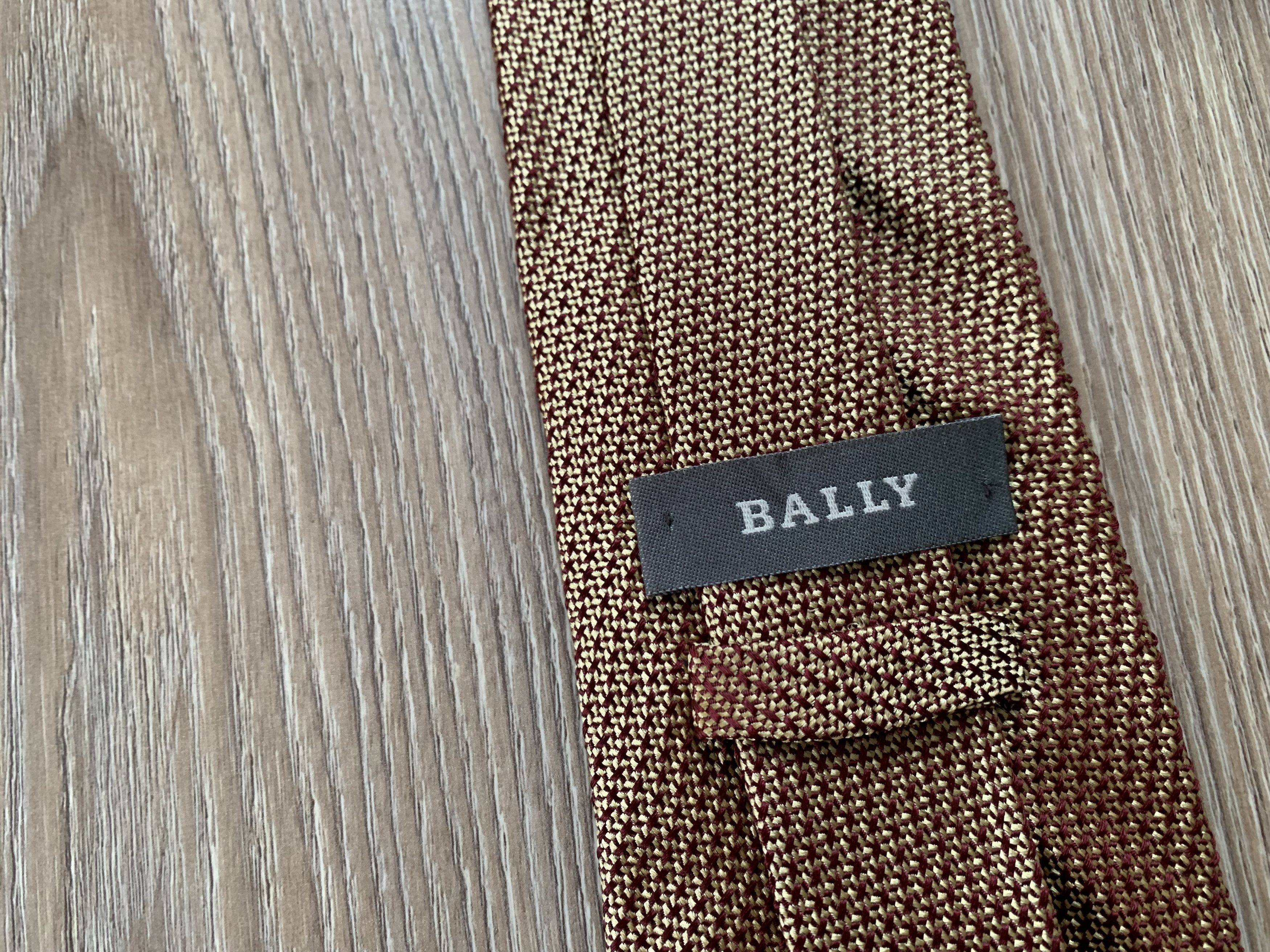 Bally Vintage Bally Patterned Silk Tie Size ONE SIZE - 5 Thumbnail
