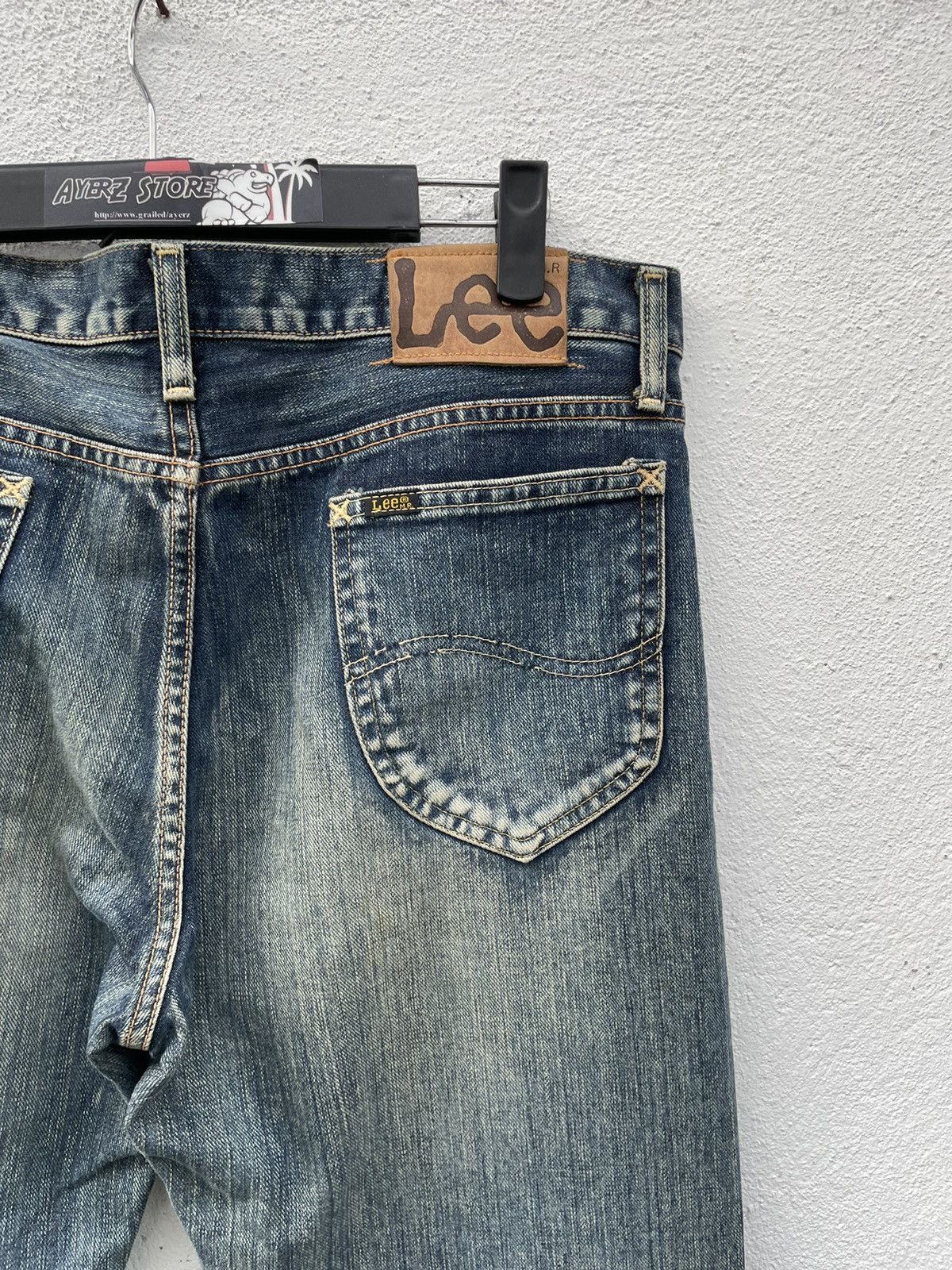 Lee Vintage Y2K Lee Rider Flare Denim Jeans Size US 35 - 12 Thumbnail