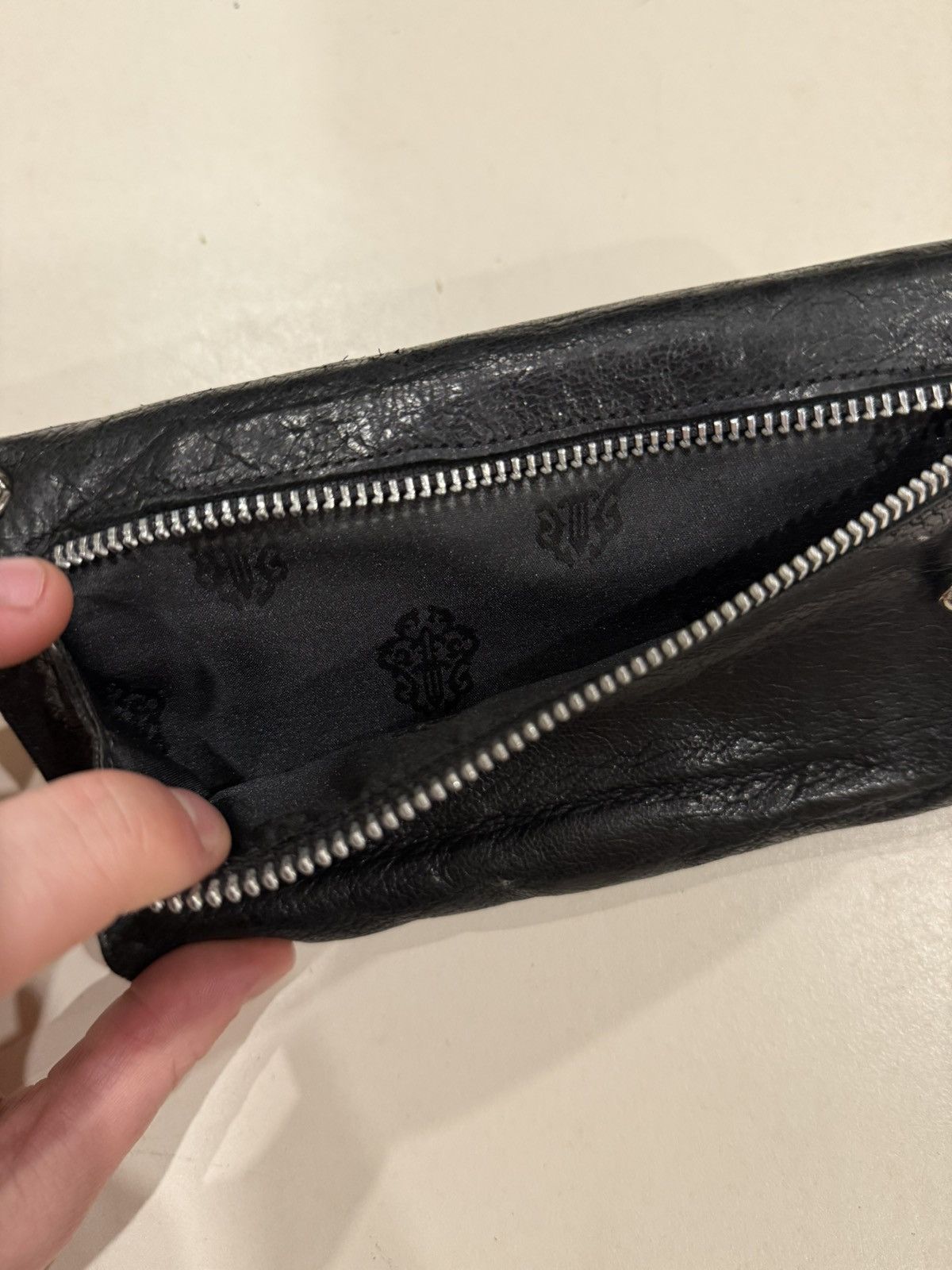 Chrome Hearts Chrome Hearts Leather Wallet WAVE CROSS BALL Size ONE SIZE - 9 Thumbnail