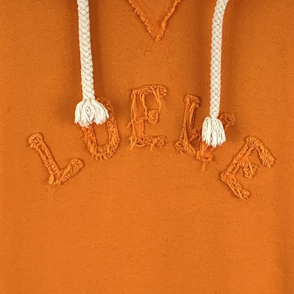 Loewe Loewe Hooded Drawstring Long Sleeve Sweatshirt K26WX Size S / US 4 / IT 40 - 4 Thumbnail