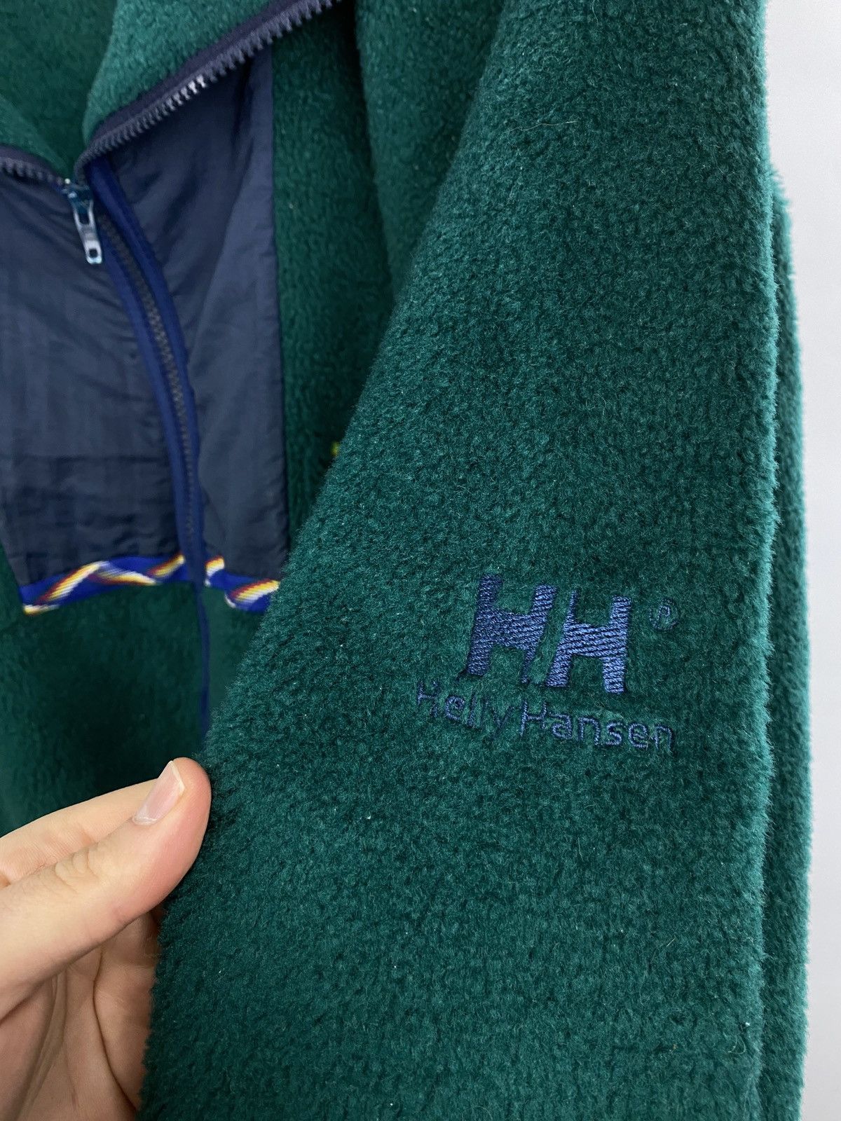 Helly Hansen 🇨🇭 Vintage 90s Helly Hansen Retro Zip Fleece Rare Hype Y2K Size US XL / EU 56 / 4 - 5 Thumbnail