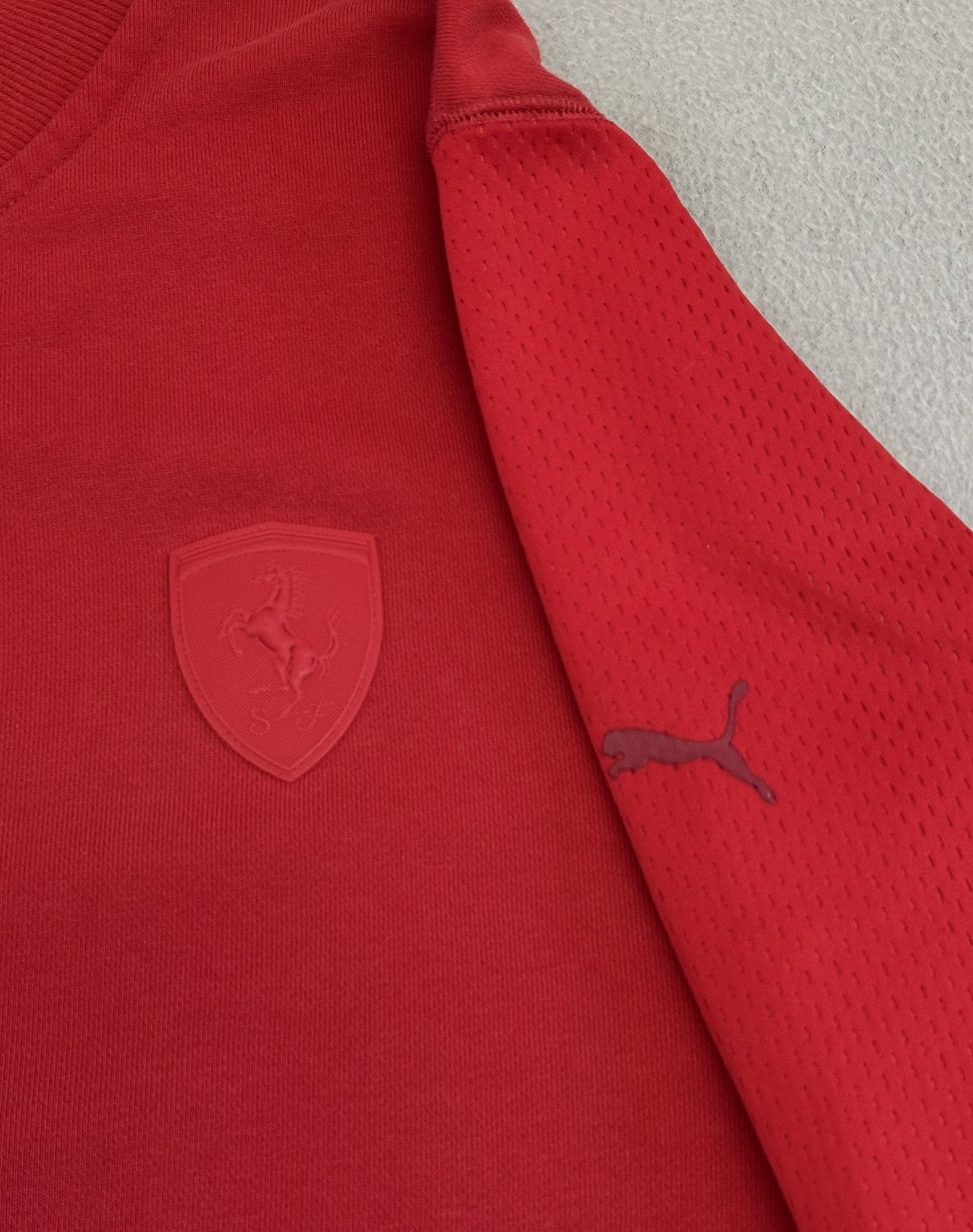Ferrari × Puma Puma Ferrari Red sweatshirt Large Size US L / EU 52-54 / 3 - 7 Thumbnail