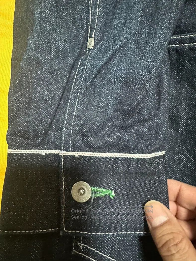 Neighborhood Neighborhood Raw Denim Railroad Jacket Size US L / EU 52-54 / 3 - 2 Thumbnail