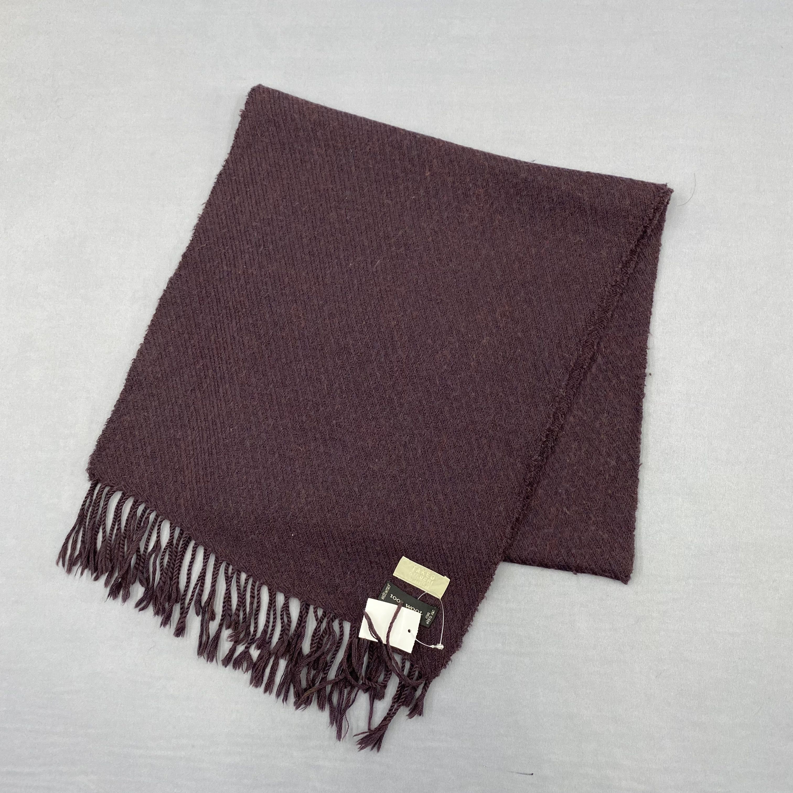 Takeo Kikuchi Vintage Takeo Kikuchi Scarf Muffler Wool Scarves Size ONE SIZE - 3 Thumbnail