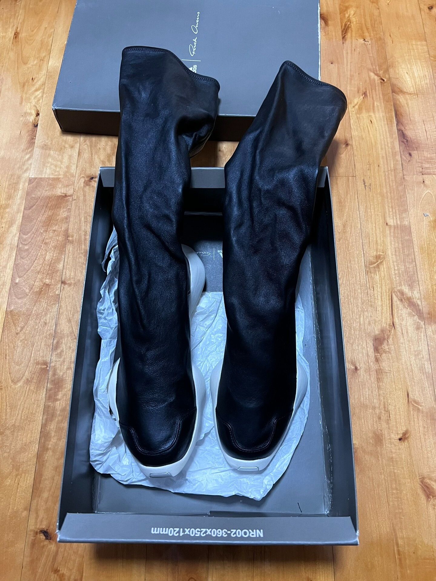 Rick Owens Rick Owens x Adidas Ankle Boots Size US 7 / EU 40 - 1 Thumbnail