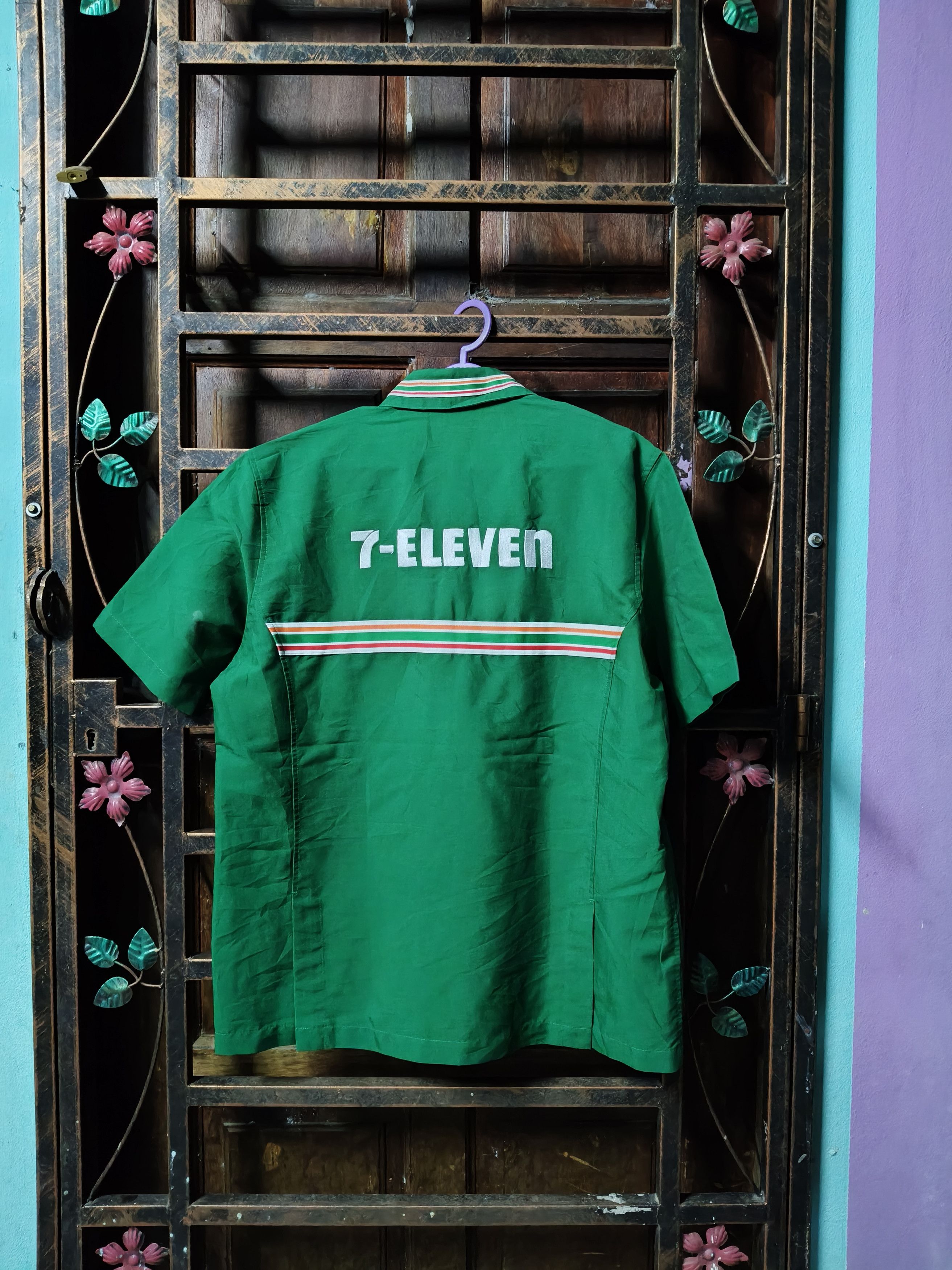 Japanese Brand 7-elevan Workers Zipper Shirt Size US M / EU 48-50 / 2 - 2 Thumbnail