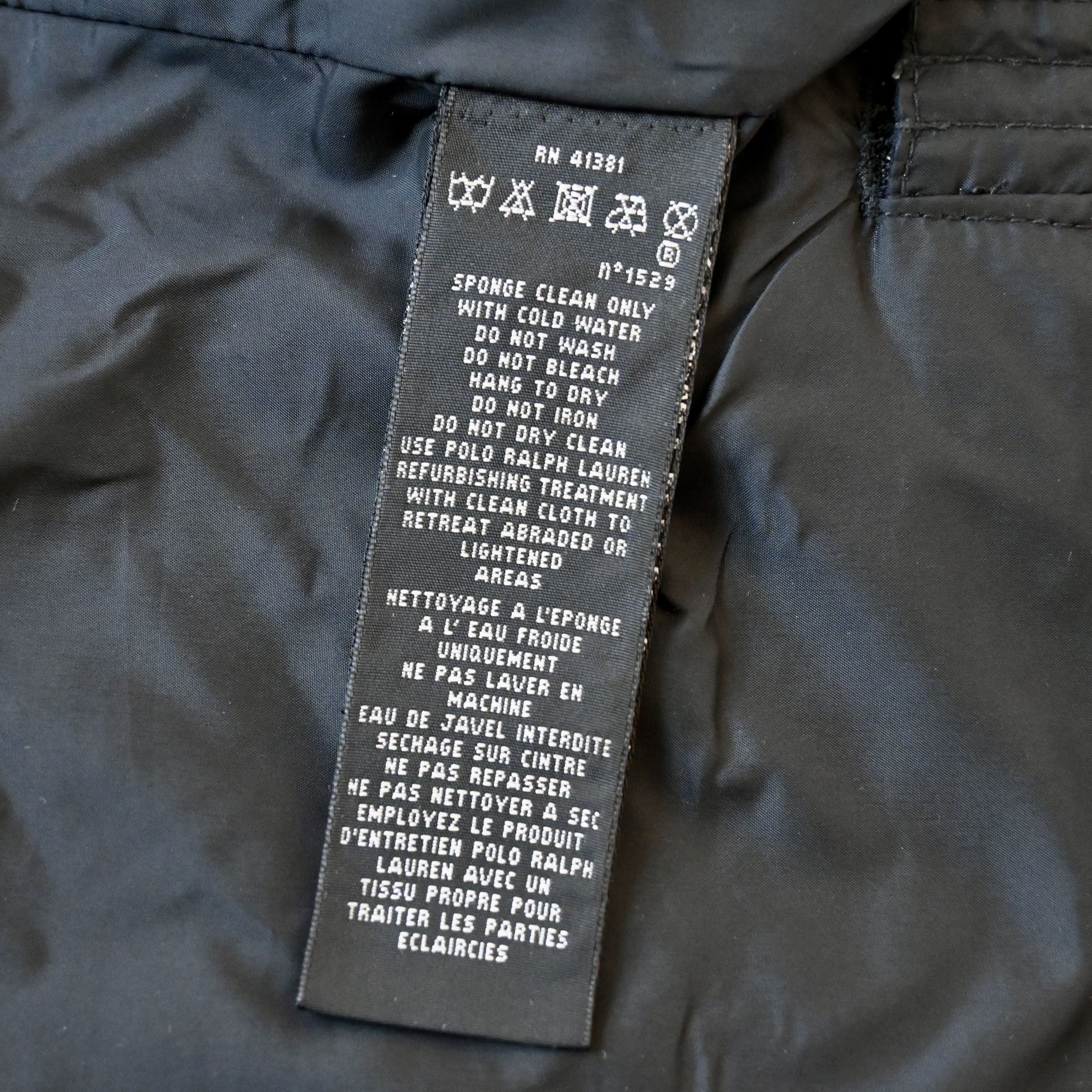 RLX Ralph Lauren VTG 2010s RLX Ralph Lauren waxed cotton belted biker jacket Size US L / EU 52-54 / 3 - 19 Thumbnail