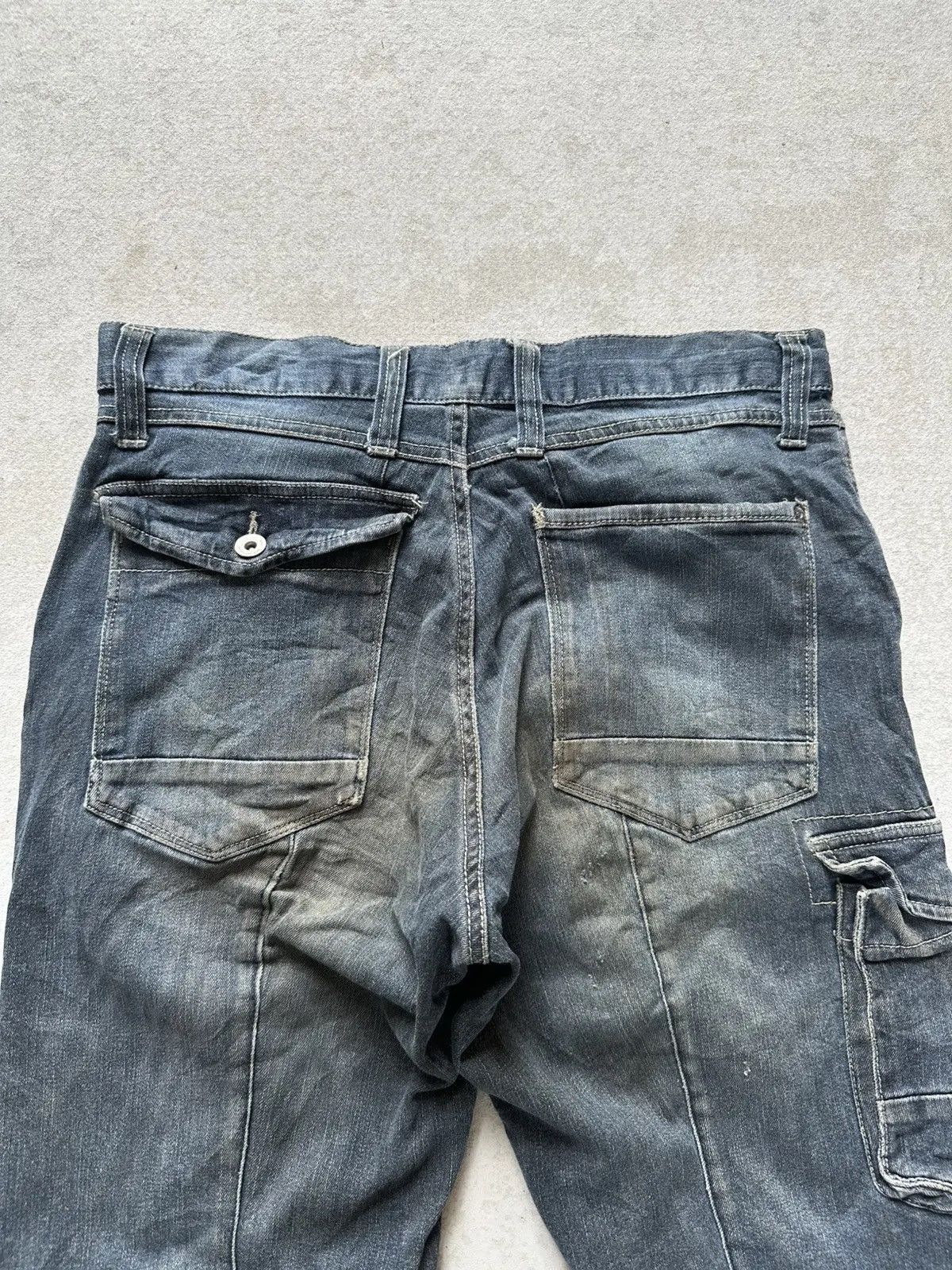 Rusty Rusty Dirty Japanese Brand IZ-7250 Work Wear Denim Pants Size US 32 / EU 48 - 13 Thumbnail