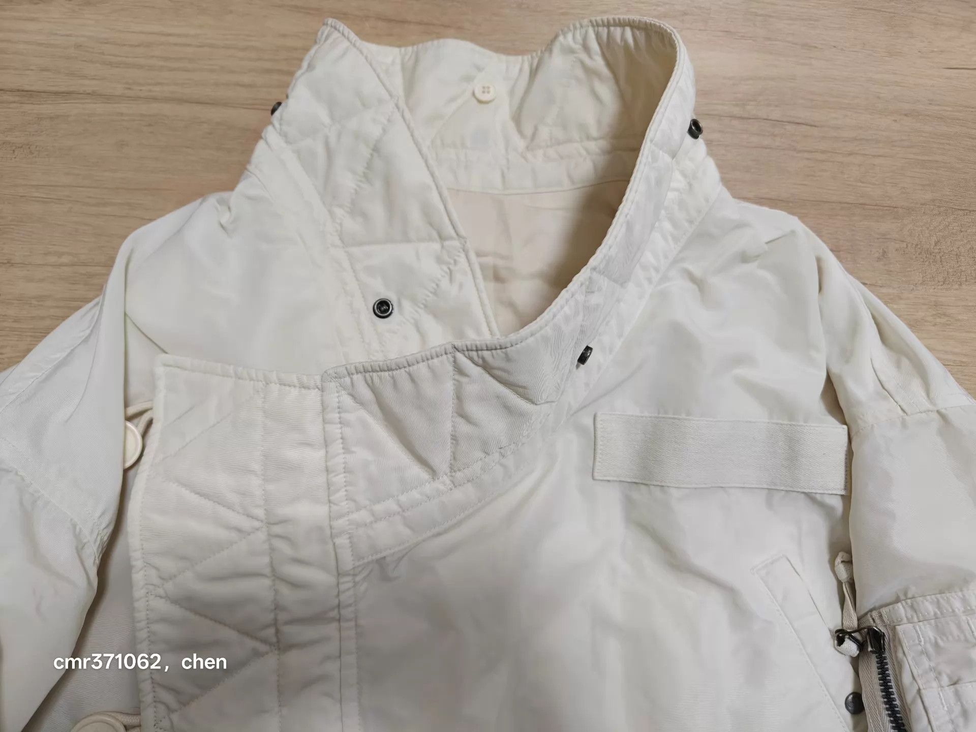 Visvim visvim 21aw valdez khampa coat off white 2 (9-95, minor) Size US M / EU 48-50 / 2 - 2 Thumbnail