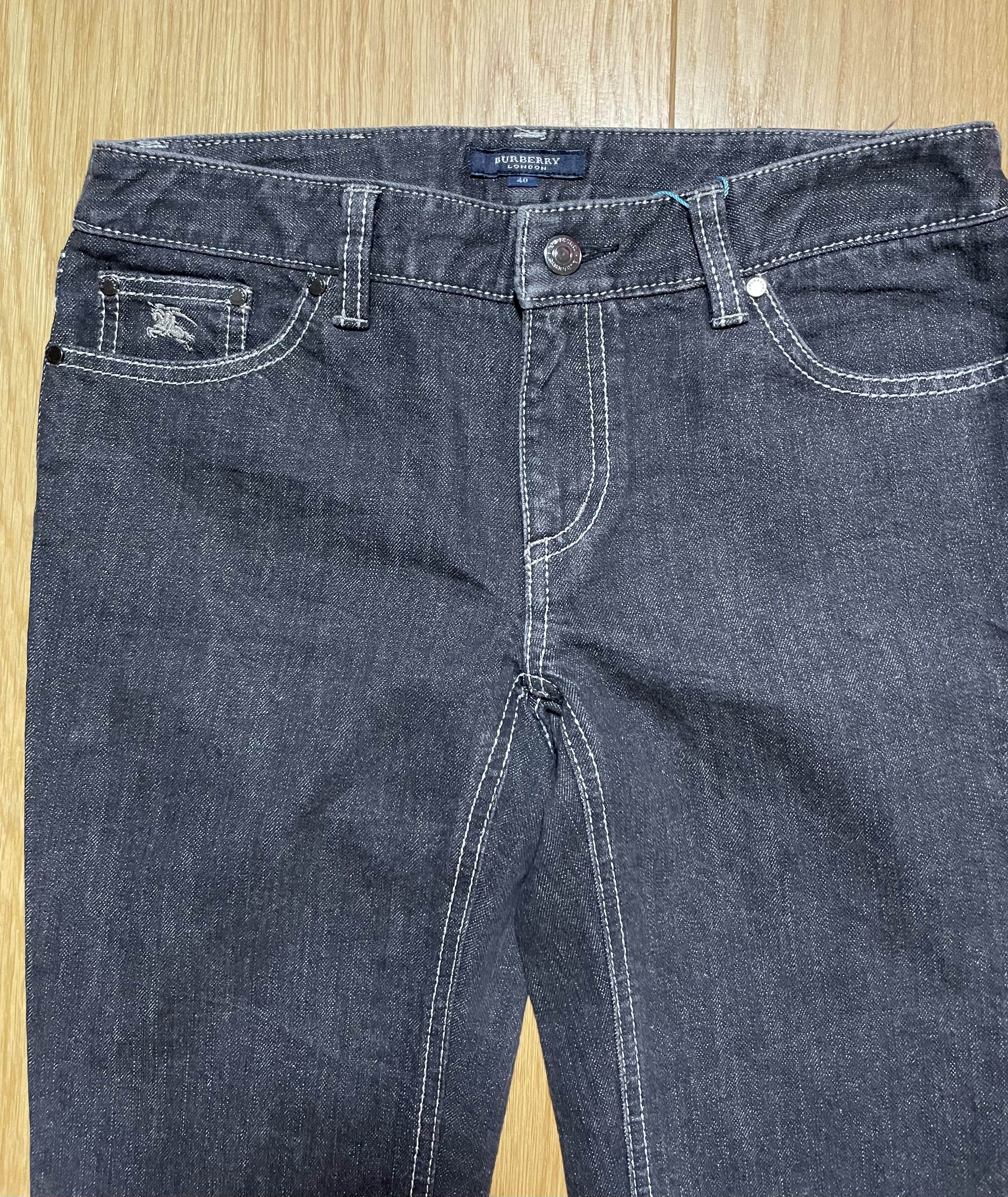 Burberry Burberry Dark Wash Straight Leg Jeans Size 40" / US 18 - 7 Thumbnail