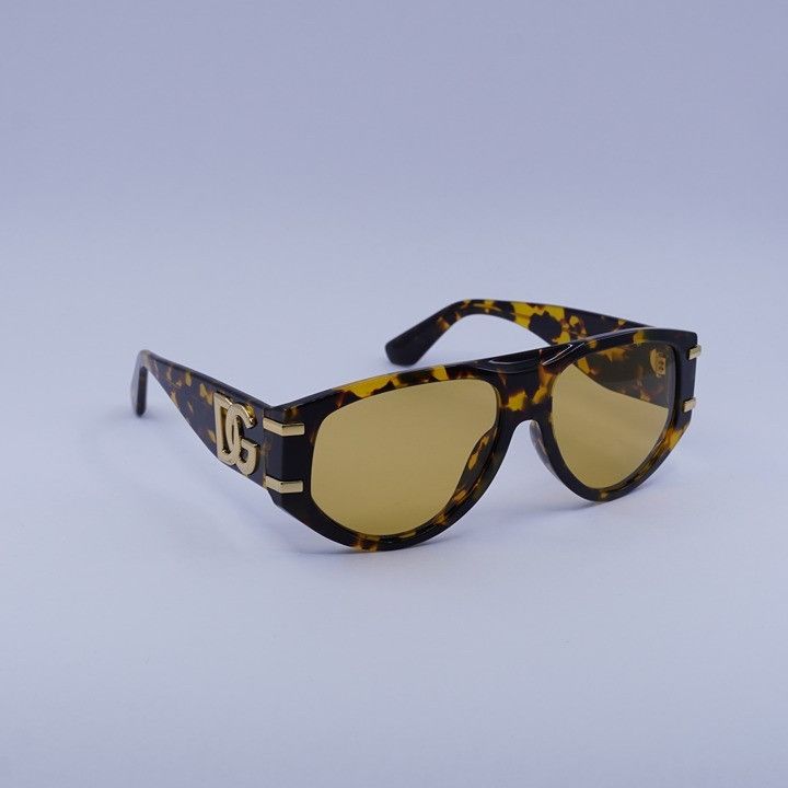 Dolce & Gabbana Dolce & Gabbana DG4499 3330/85 Sunglasses Havana Aviator Size ONE SIZE - 5 Thumbnail