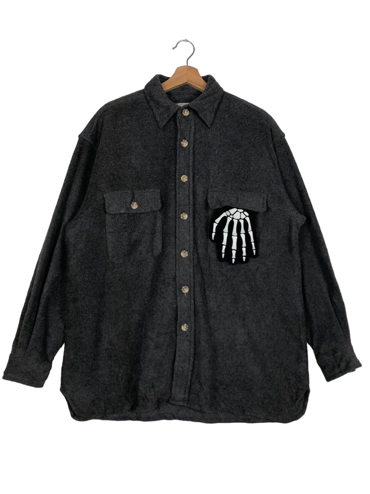 Japanese Brand 🔥90’s Vintage Wool Work Jacket Machope Issey Miyake Size US L / EU 52-54 / 3 - 1 Thumbnail