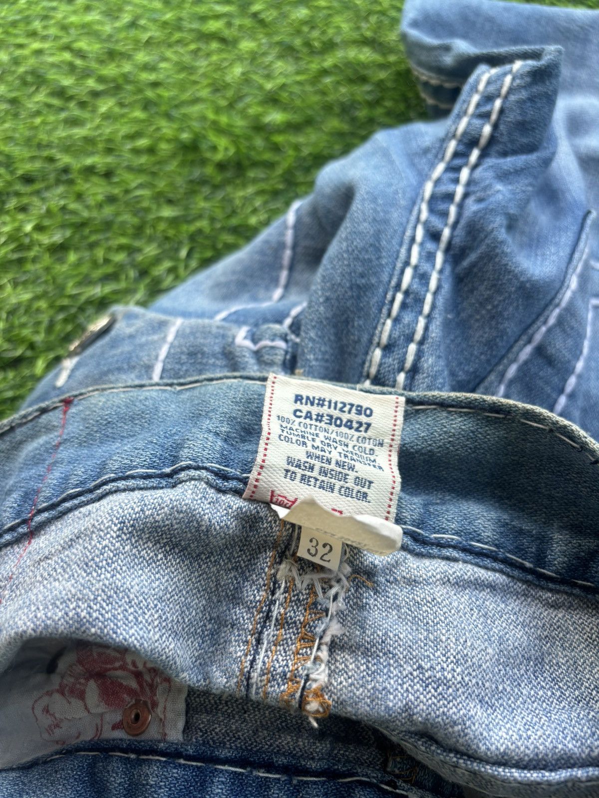 Hysteric Glamour Y2k True Religion bootcut Jeans Size US 32 / EU 48 - 11 Thumbnail