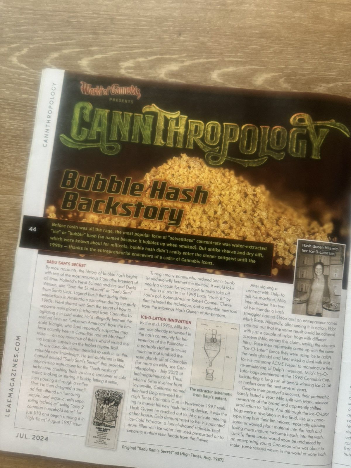 Dazed Magazine California Leaf The Concentrates Issue Magazine (High Times) Size ONE SIZE - 14 Thumbnail
