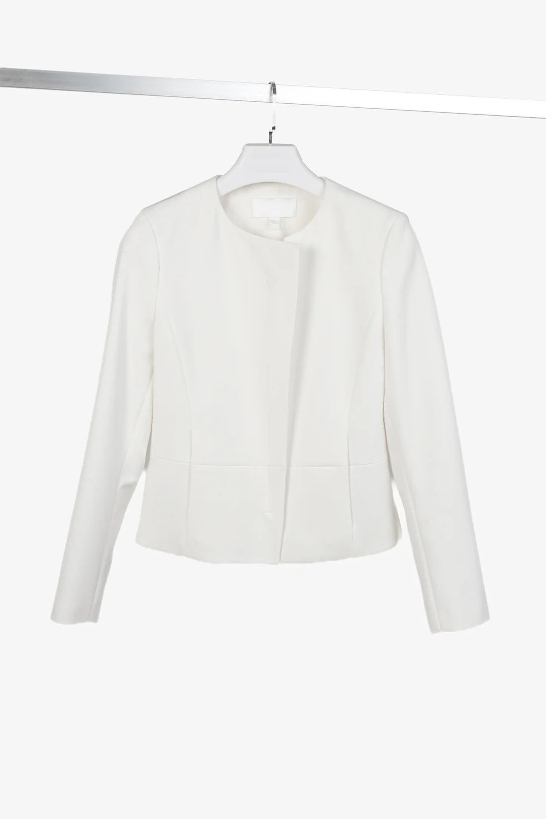 Hugo Boss Hugo Boss Jaina White Line Accent Suit Blazer Size S / US 4 / IT 40 - 1 Thumbnail