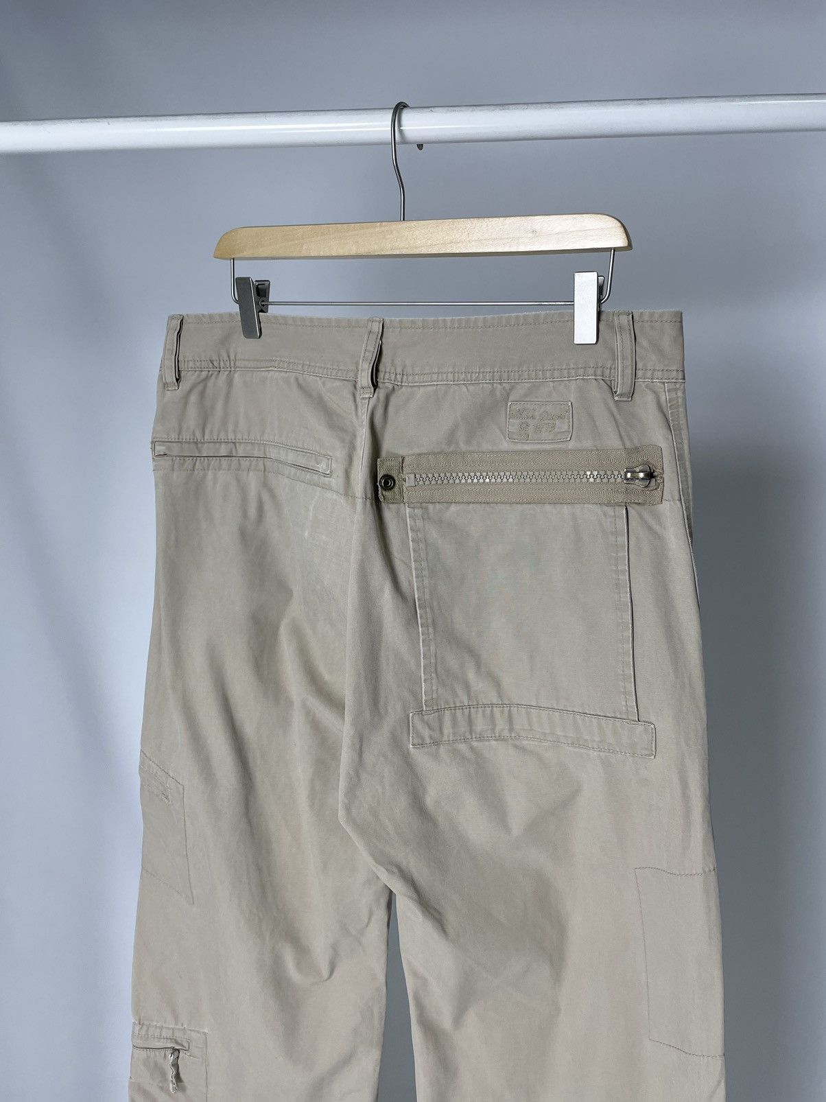 Diesel Diesel Vintage Cargo Faded Distressed Beige Military Pants Size US 32 / EU 48 - 13 Thumbnail