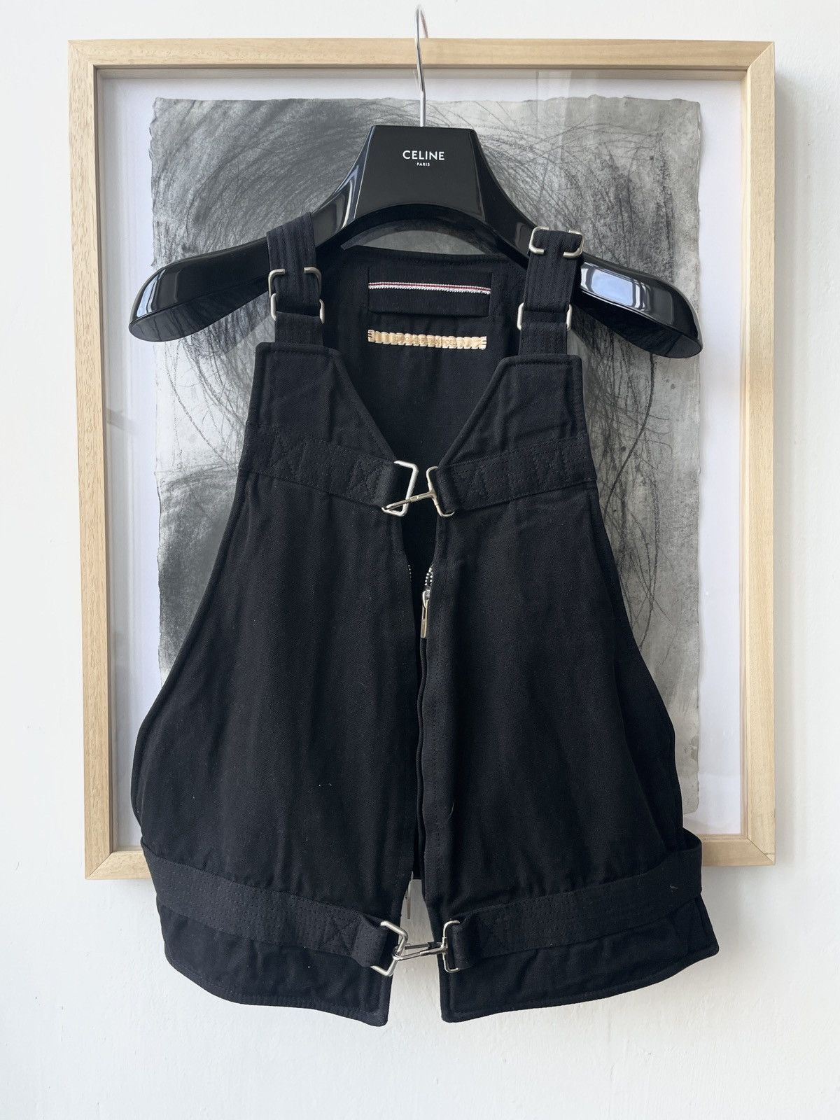 Carol Christian Poell CCP SELF-EDGE TAILORED VEST BAG 100% CO