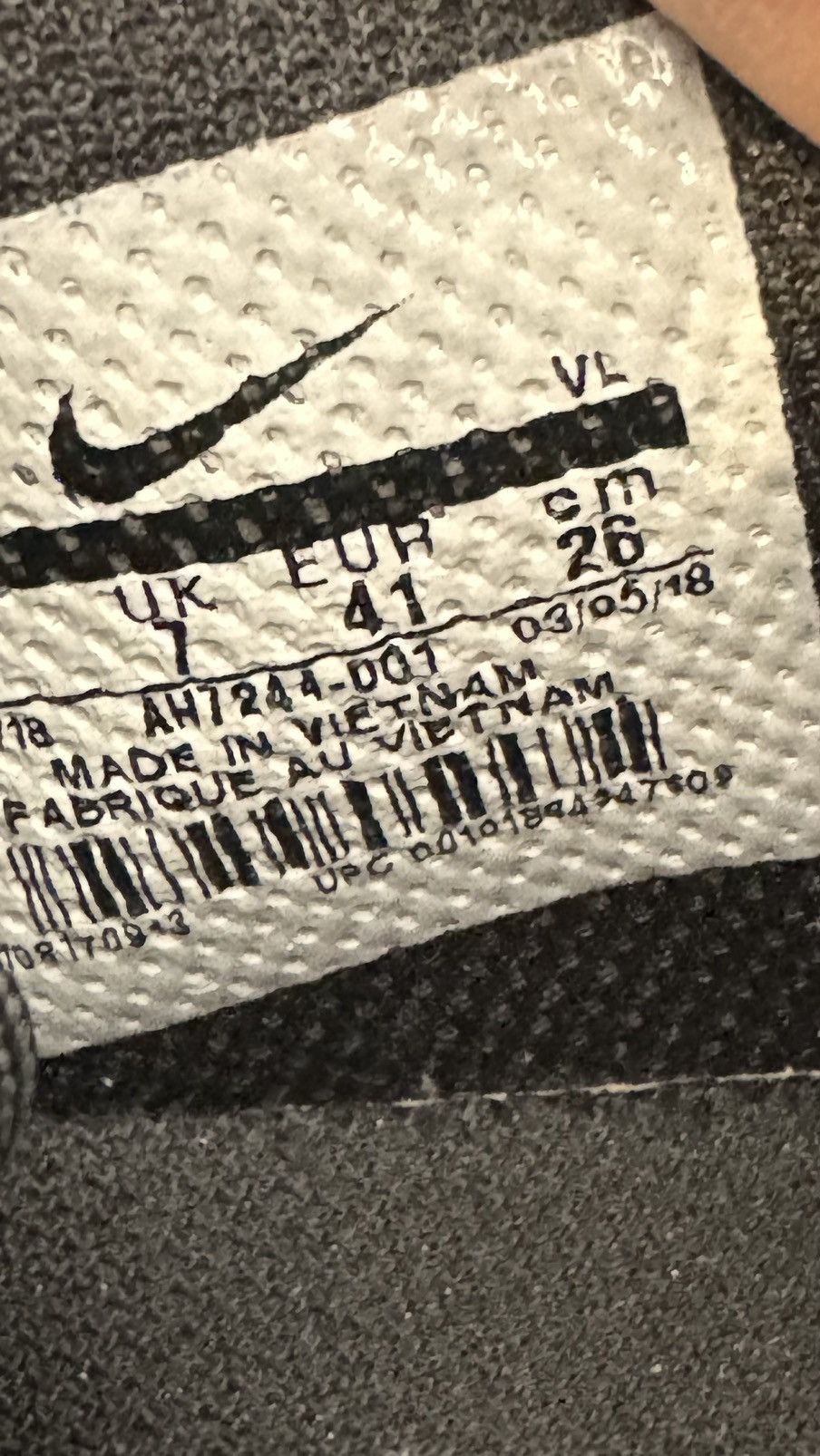 Nike Nike Tiempo black football shoes rare Size US 8 / EU 41 - 7 Thumbnail