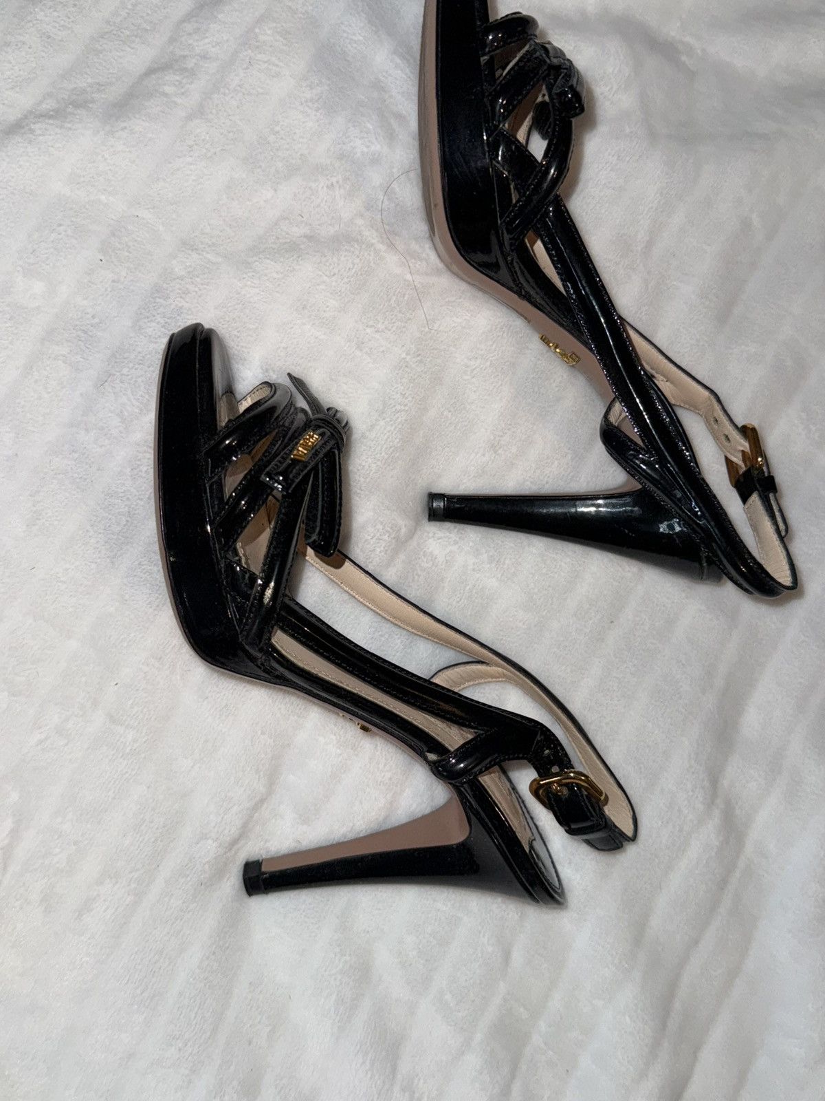 Prada Prada bow sling back heels Size US 5.5 / IT 35.5 - 3 Thumbnail