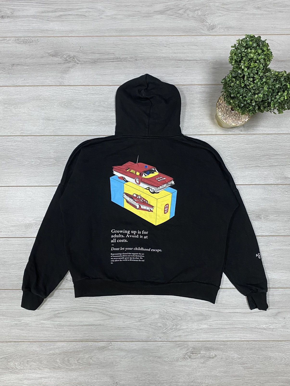 Other Childish 🔥 overprint vintage big logo hoodie fire flame car Size US M / EU 48-50 / 2 - 12 Thumbnail