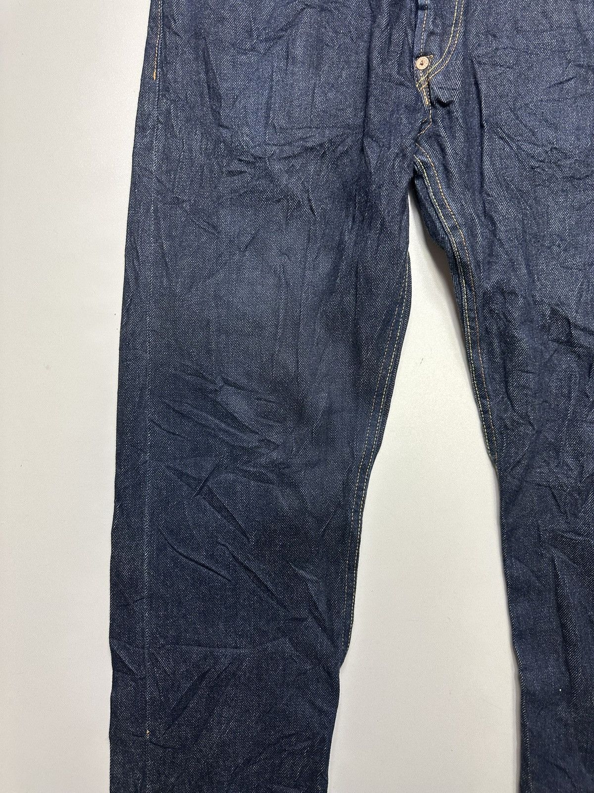 Evisu Vintage Evisu Big Daicock Face Slevedge Jeans Size US 31 - 7 Thumbnail
